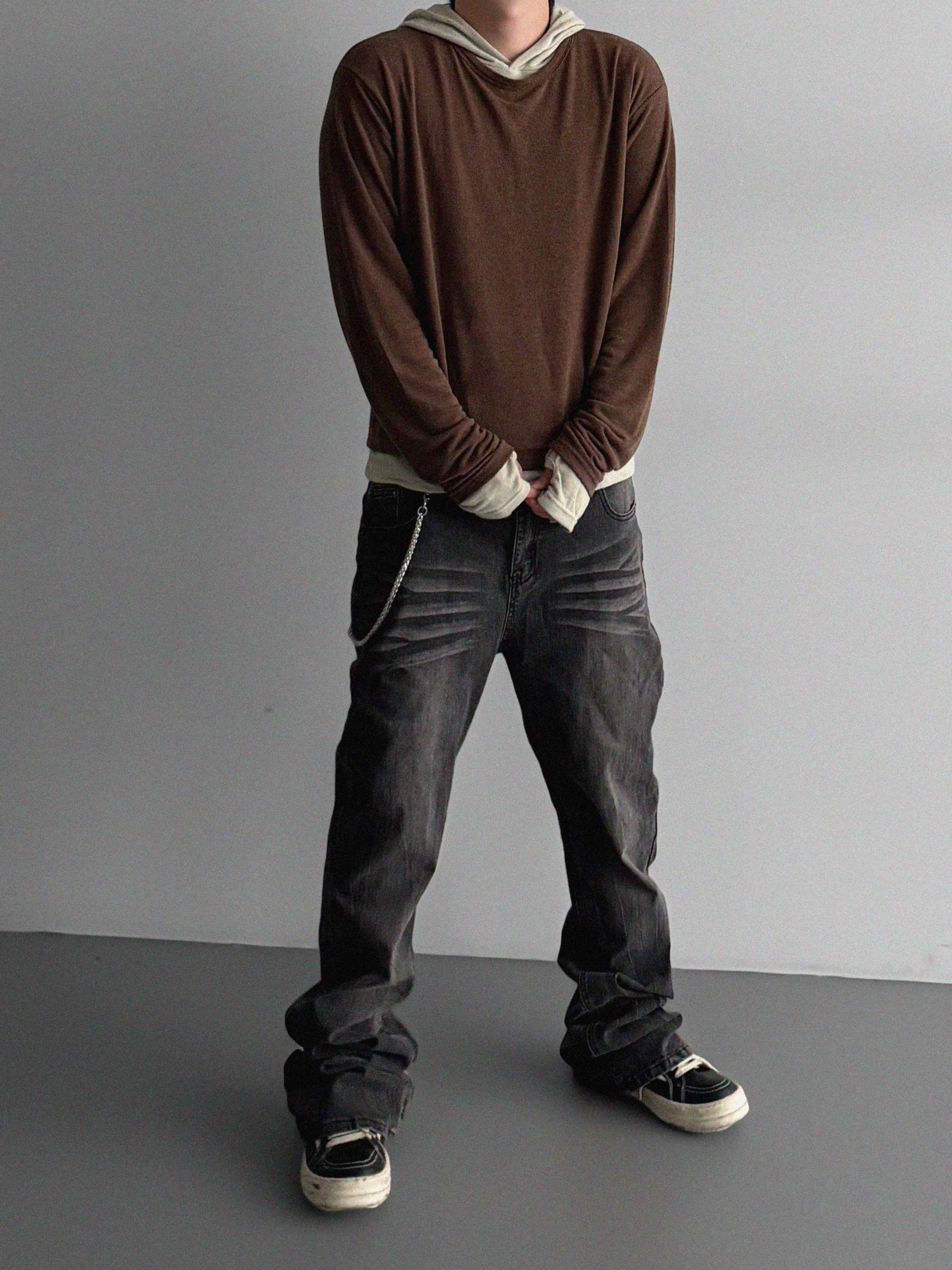 Index layered warmer hood t