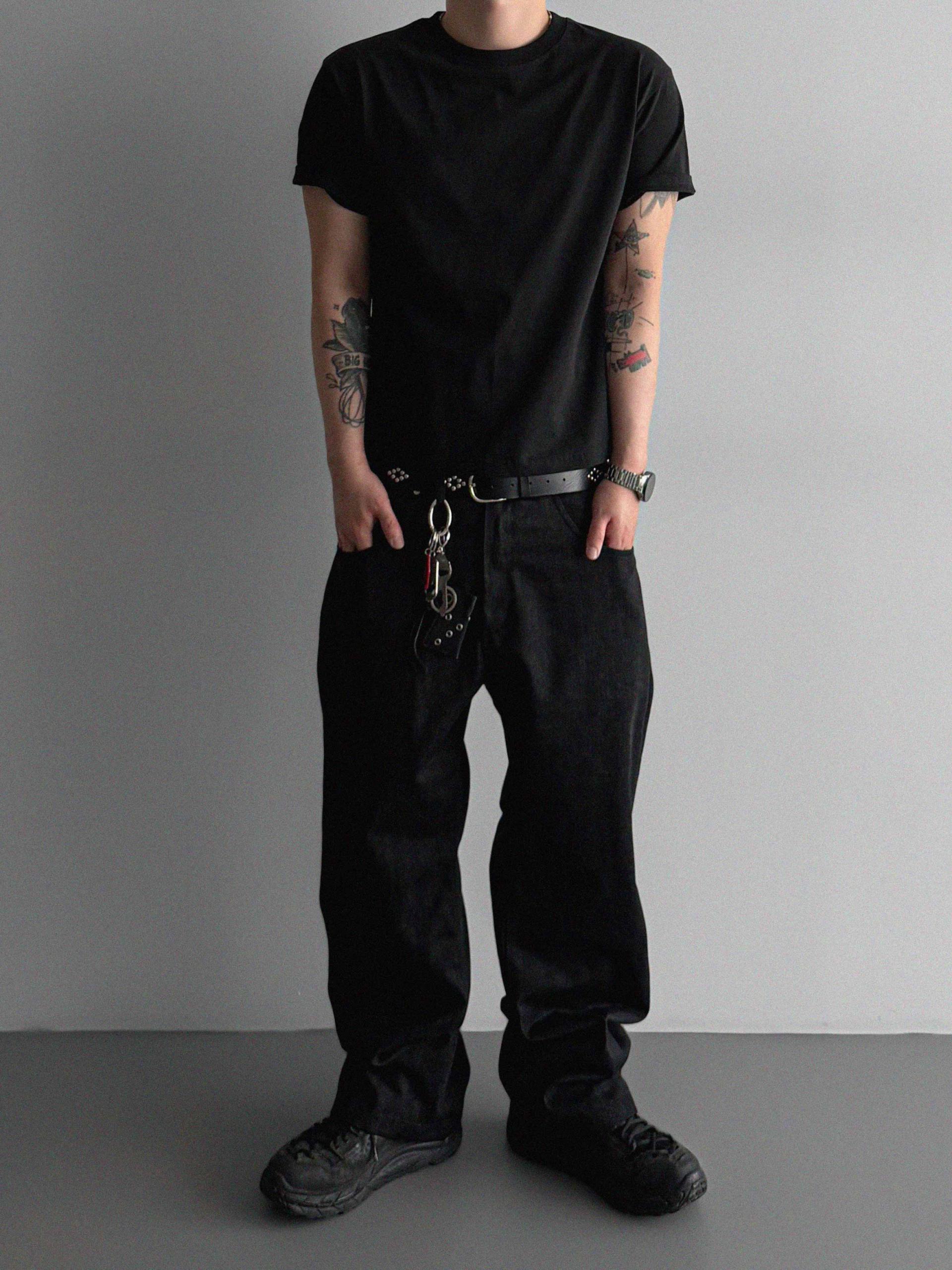 Core non fade sagging jeans