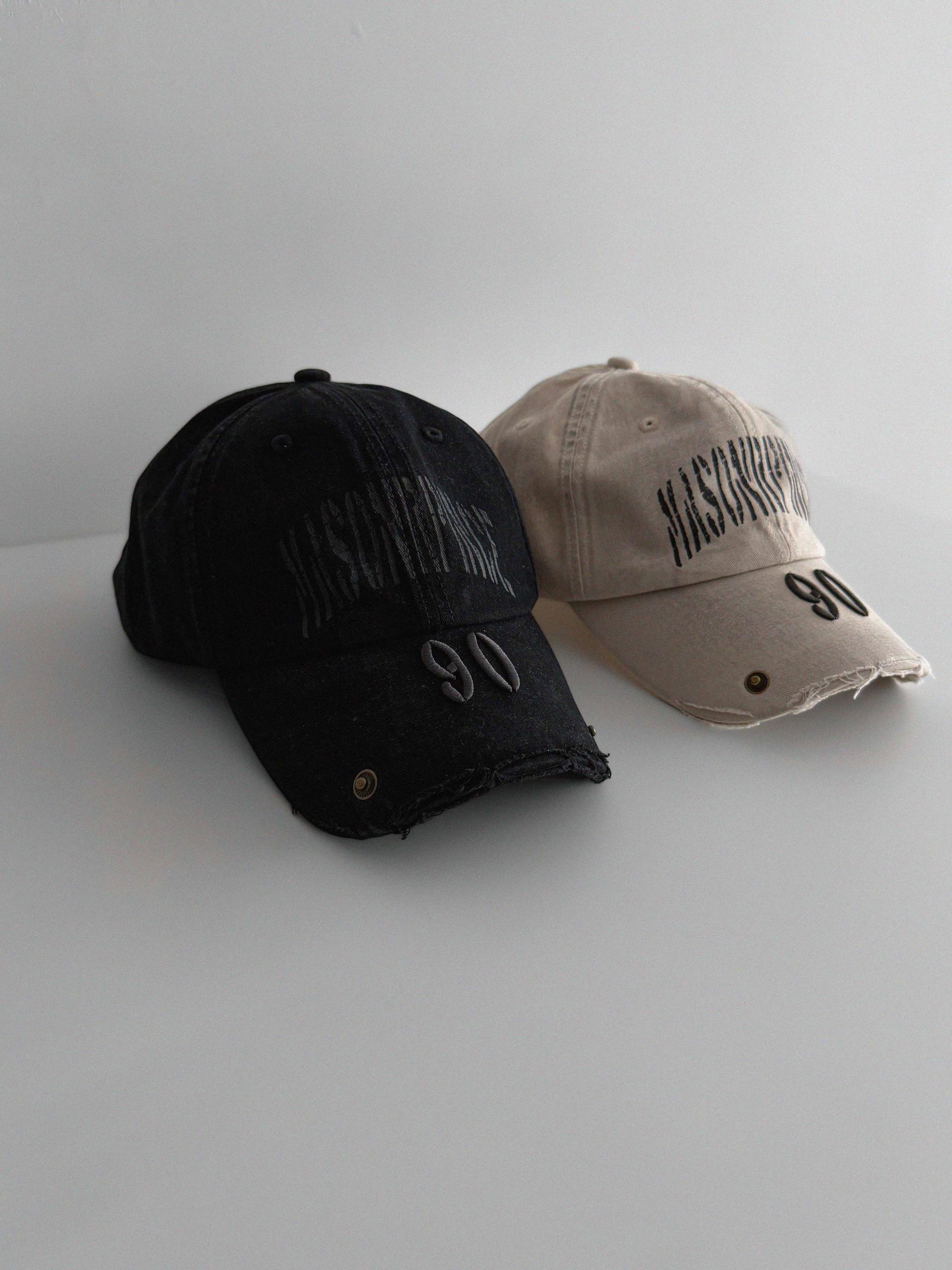 90 Destroyed ball cap