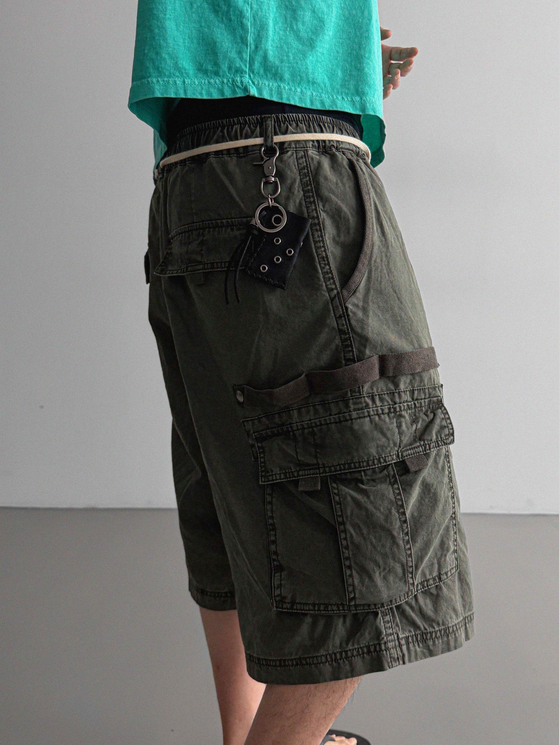 forsed cargo bermuda pants