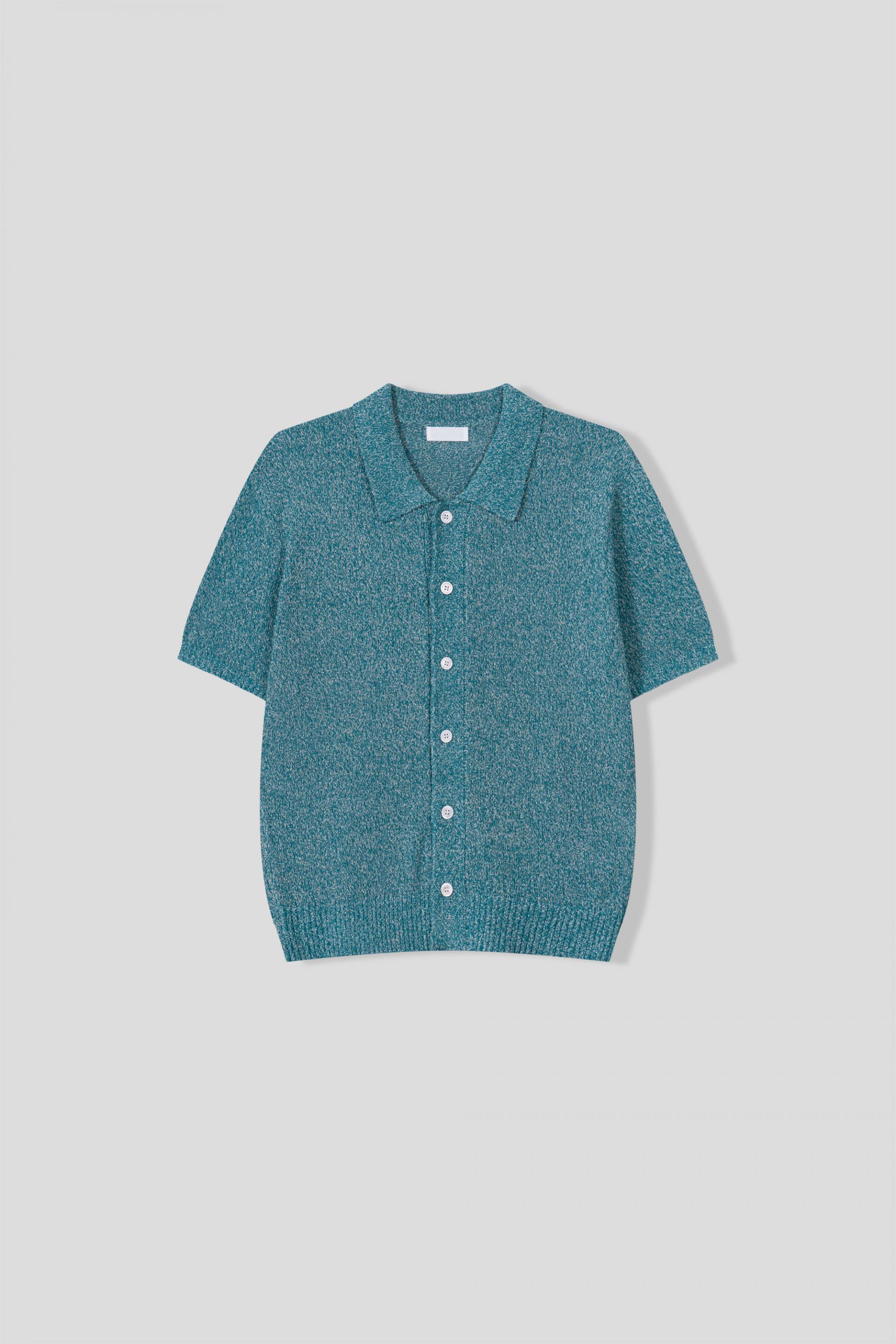 Boksaci boucle half cardigan