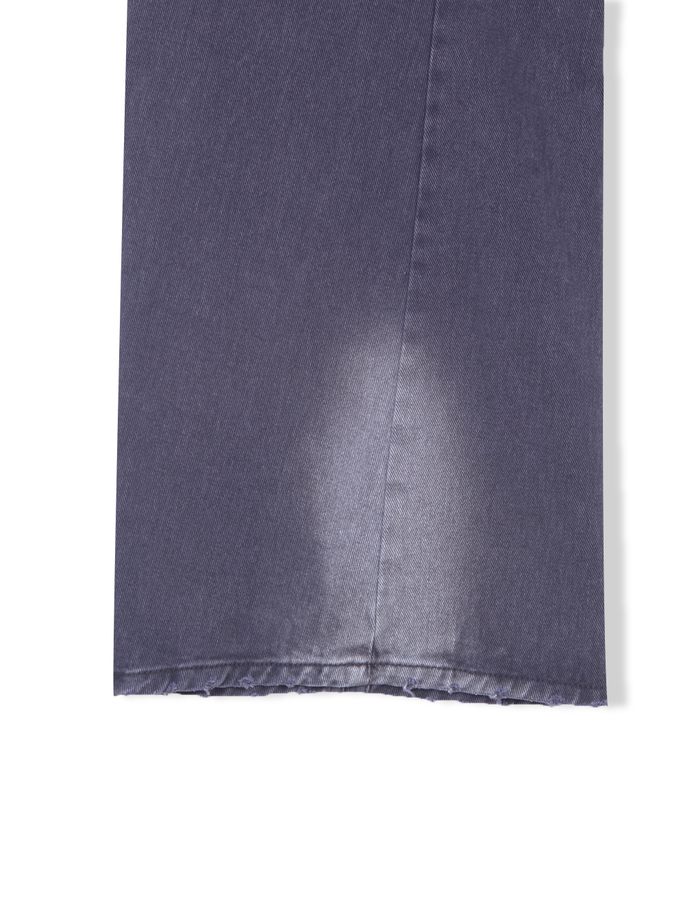 Cachion twisted wide denim pants