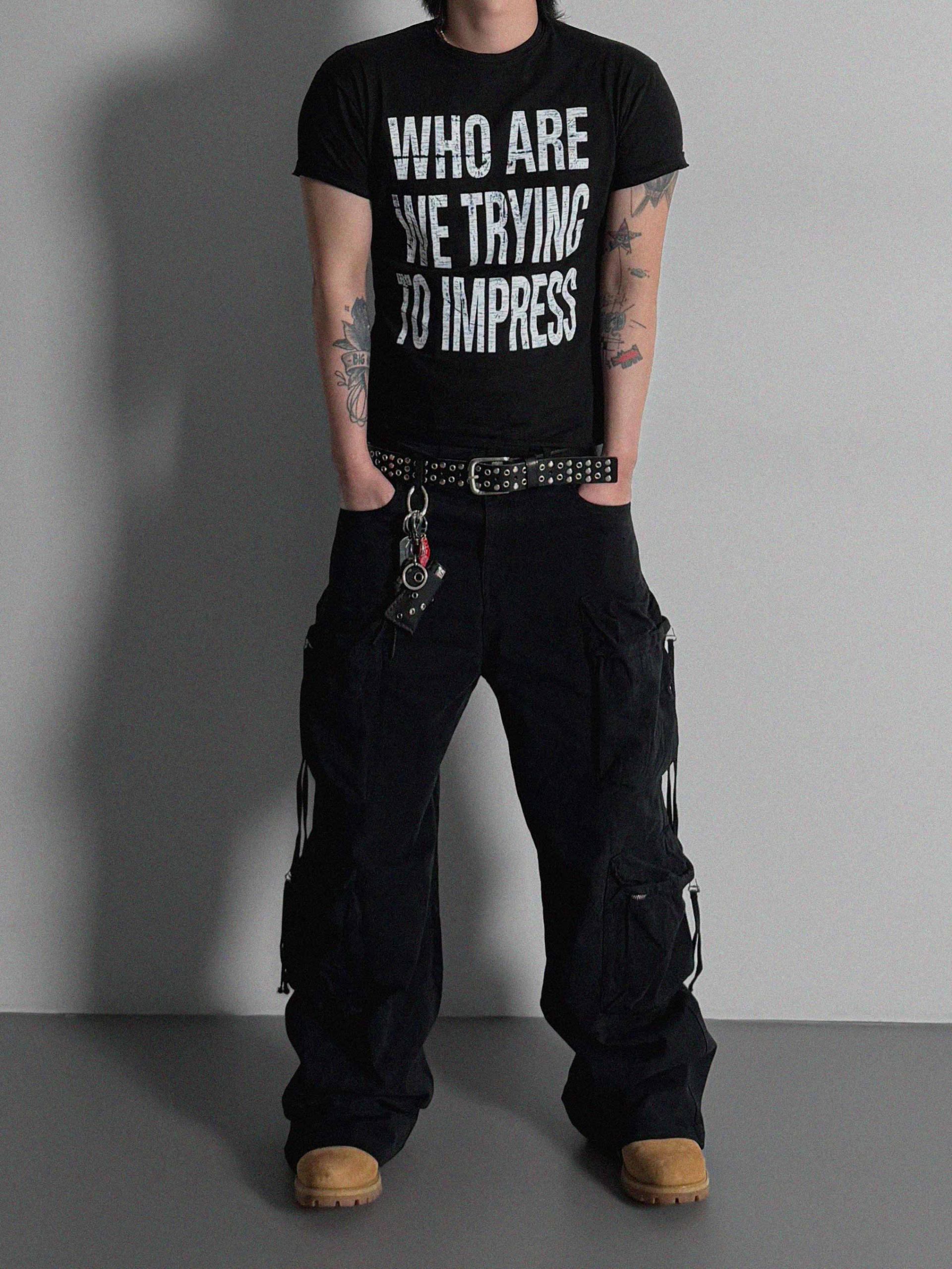Impress slap muscle half t