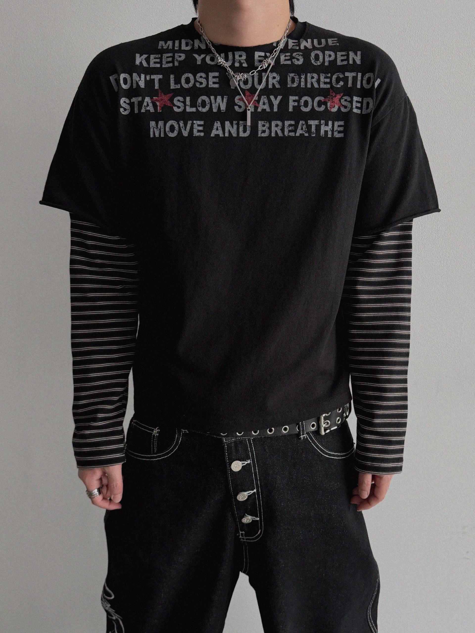 Avenue layered crop t