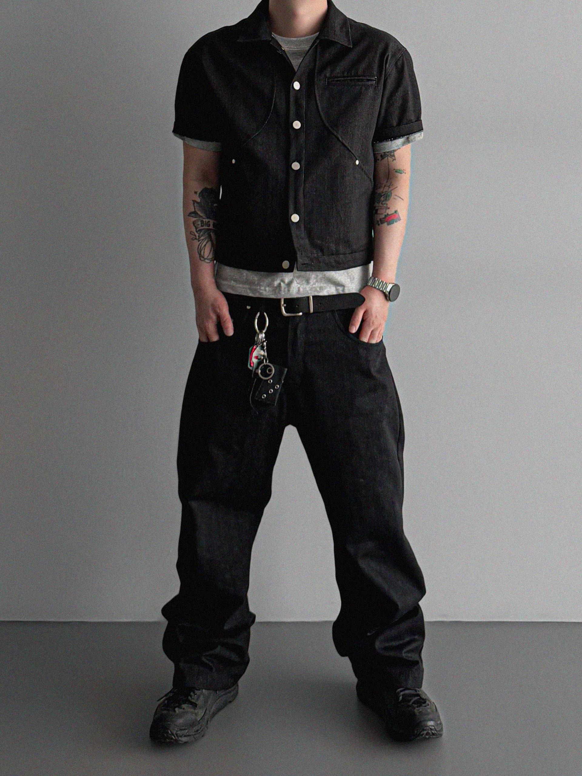 Core non fade crop half jacket