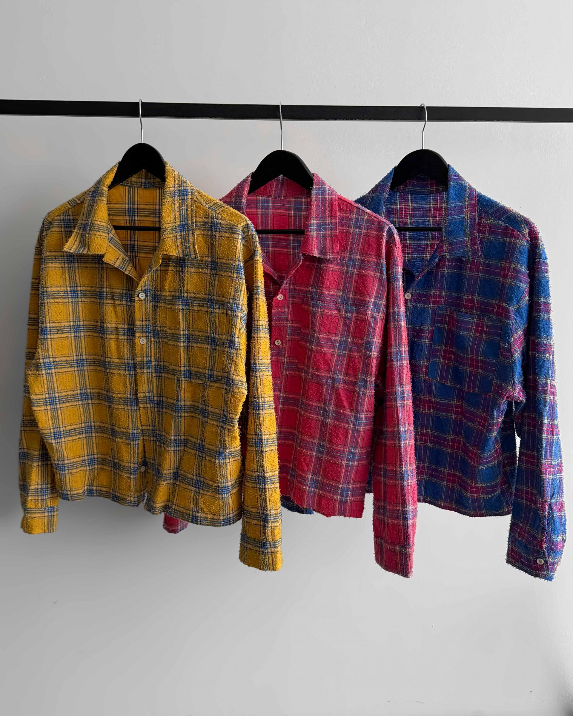 Nova crop check shirt