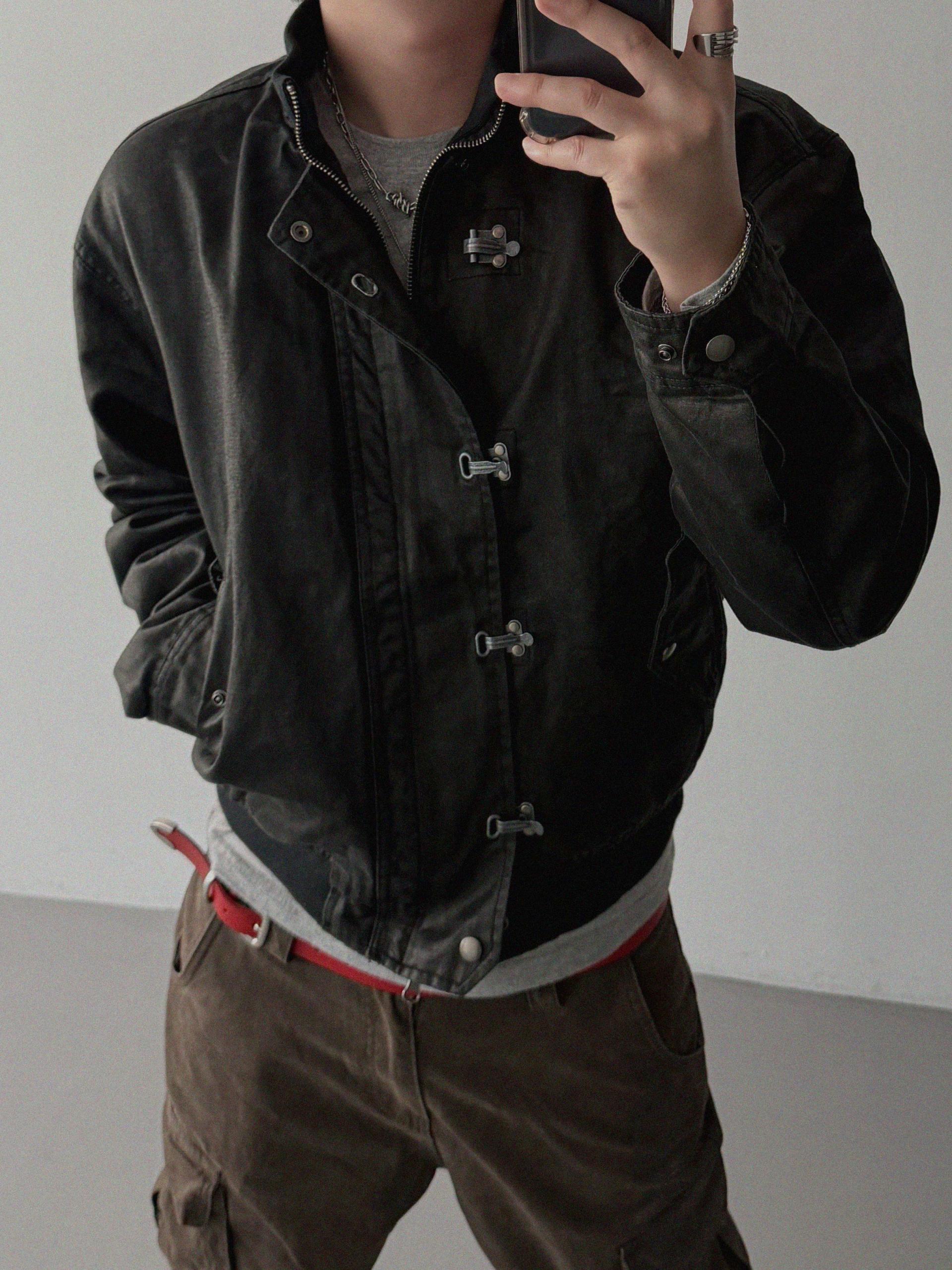 Flare deep dyed cargo pants