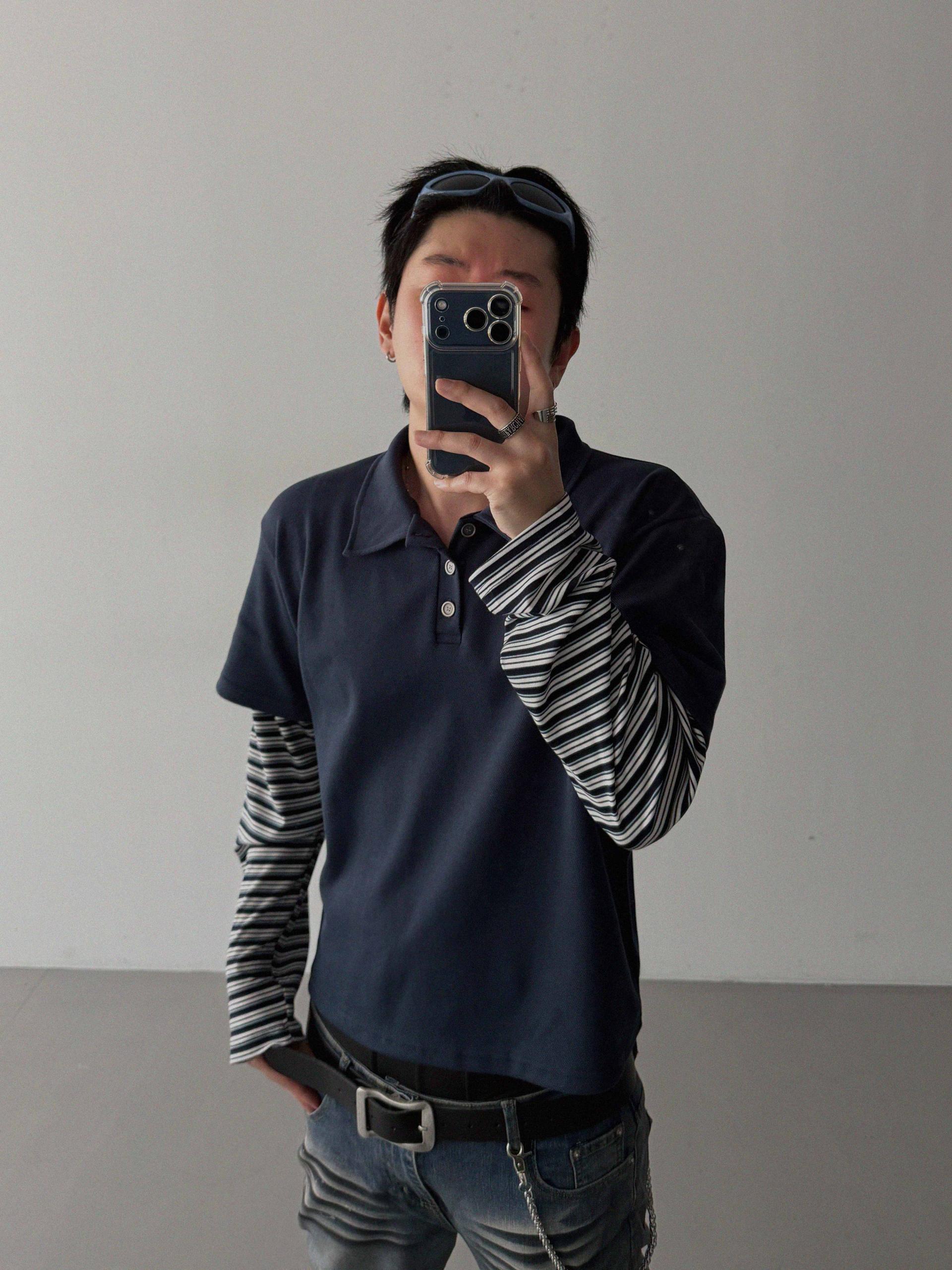 Shadow layered crop PK t