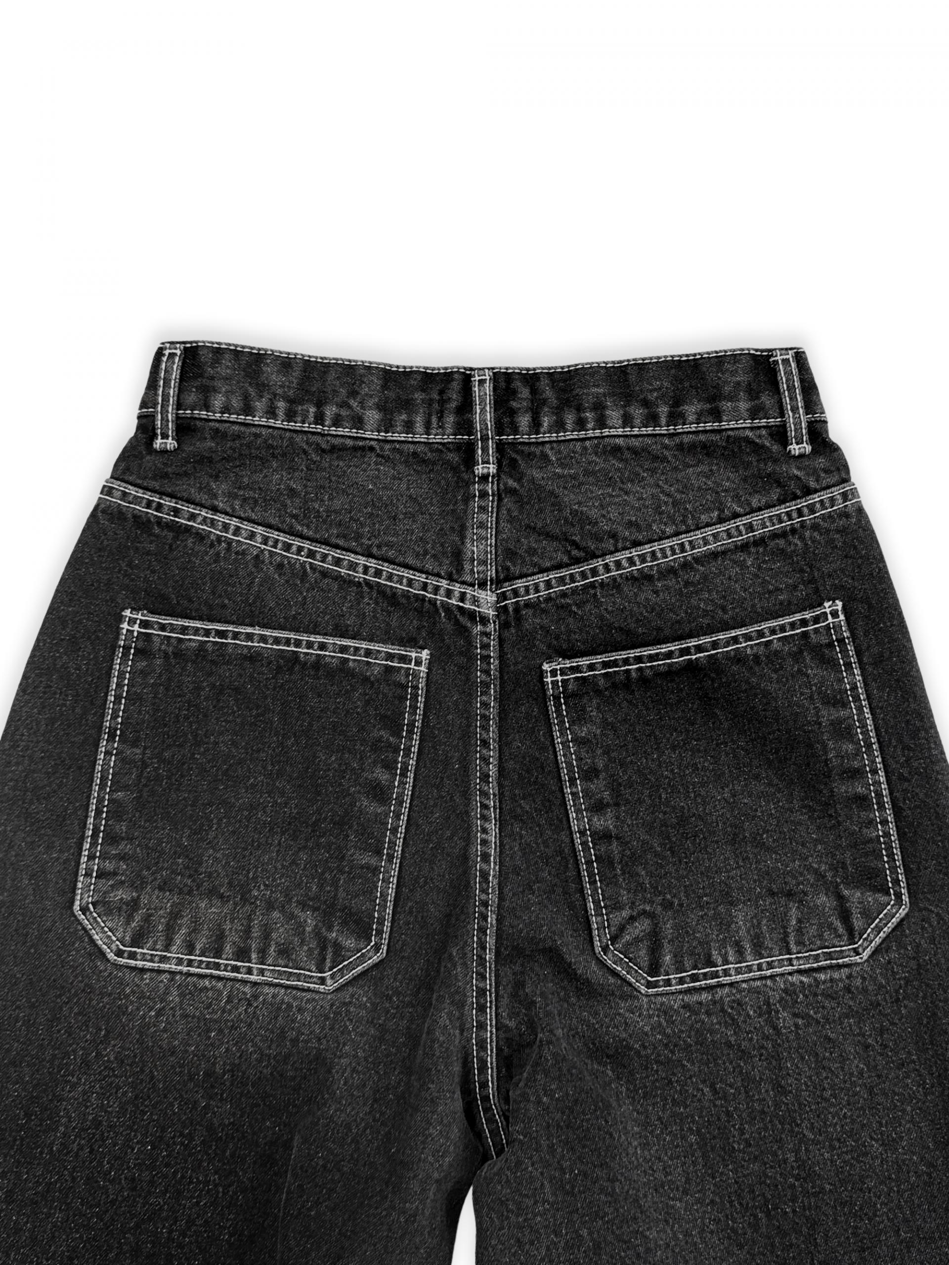Libera embroidered denim pants