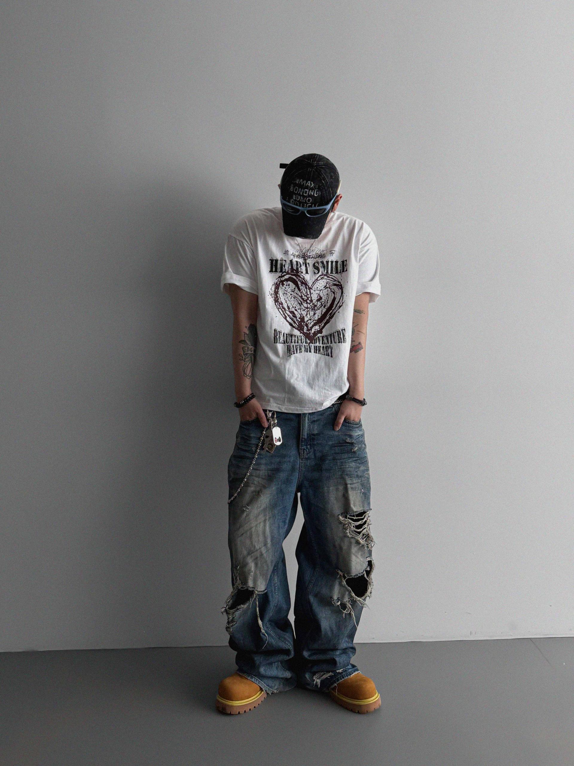 Gore heart half t