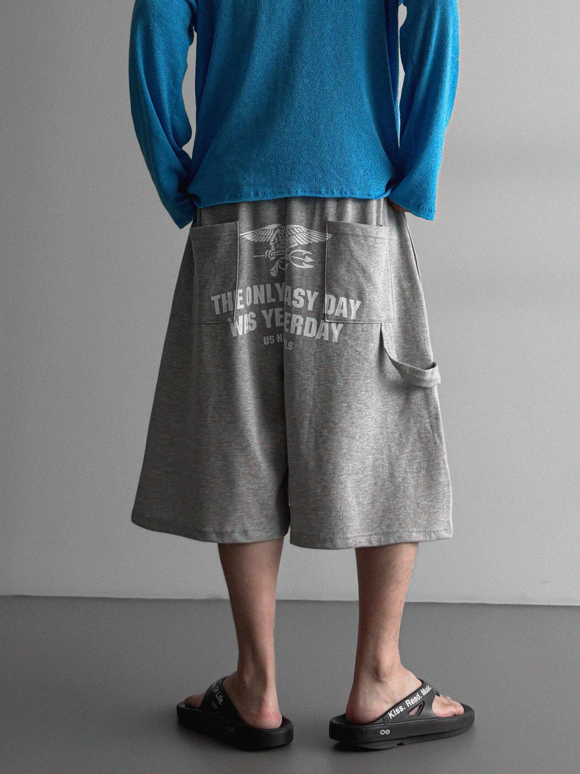 SEAL bermuda sweat pants