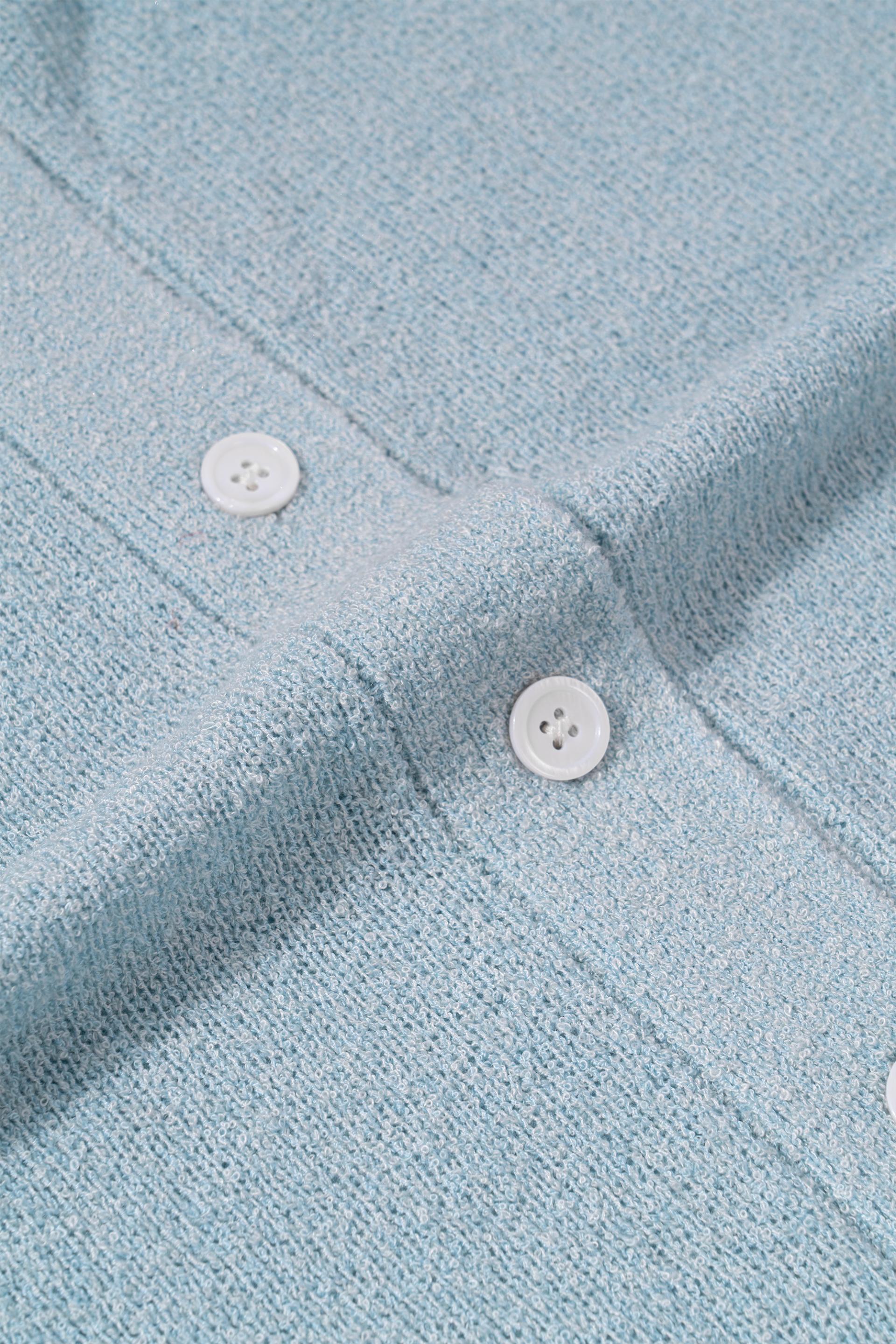 Boksaci boucle half cardigan