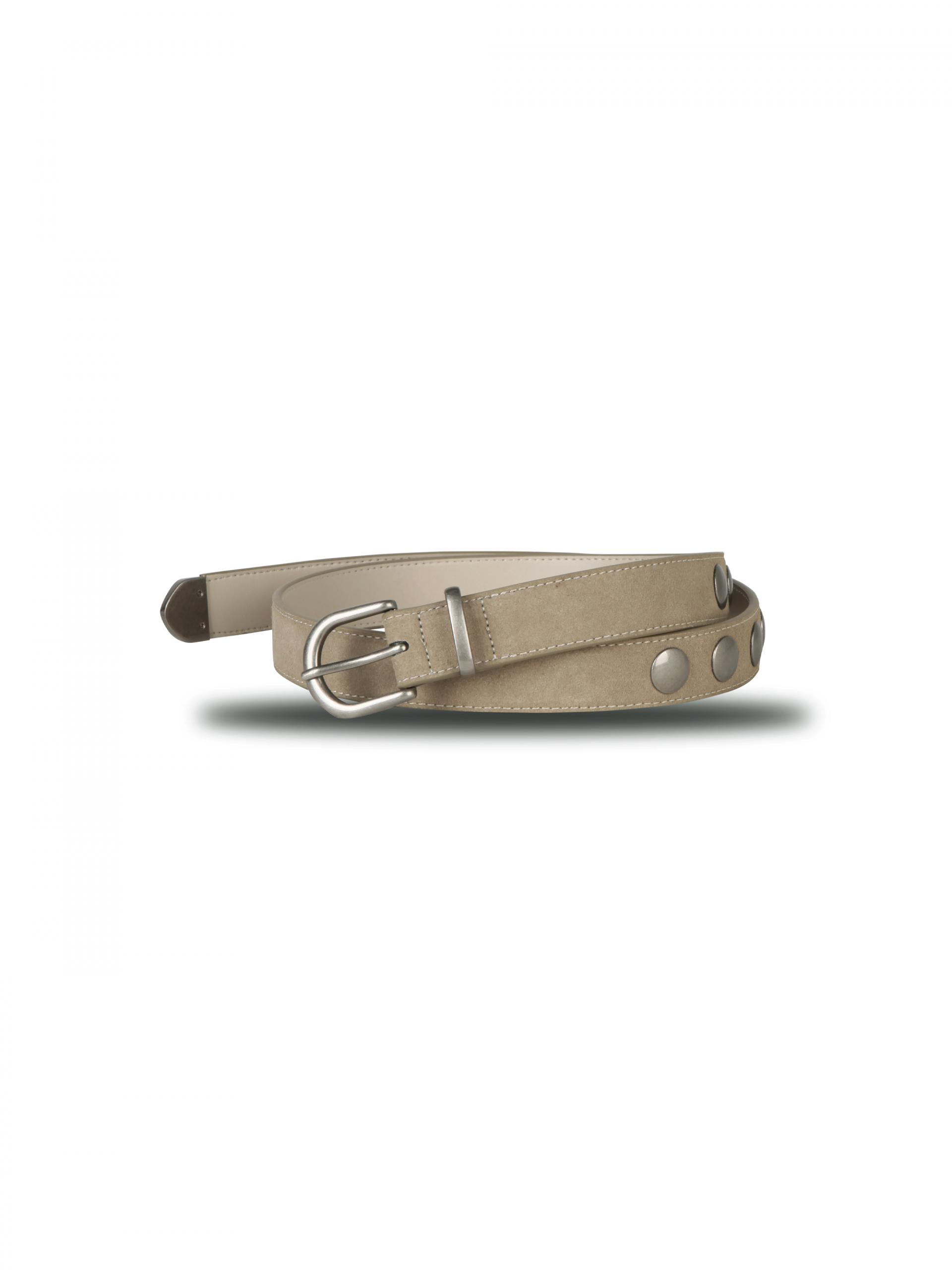 Noble suede leather belt