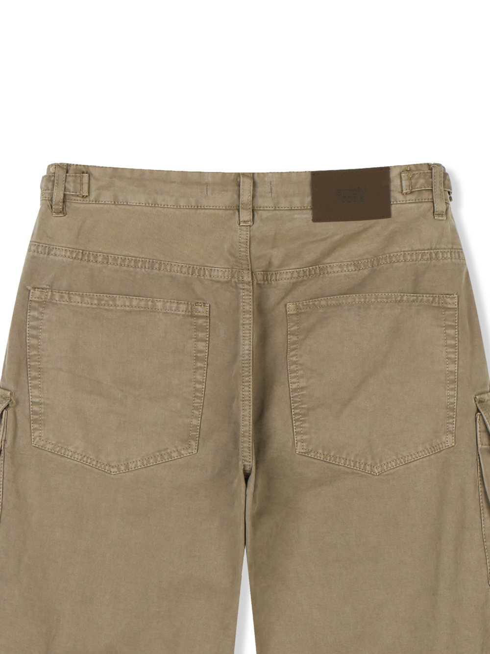 Block cargo wide pants