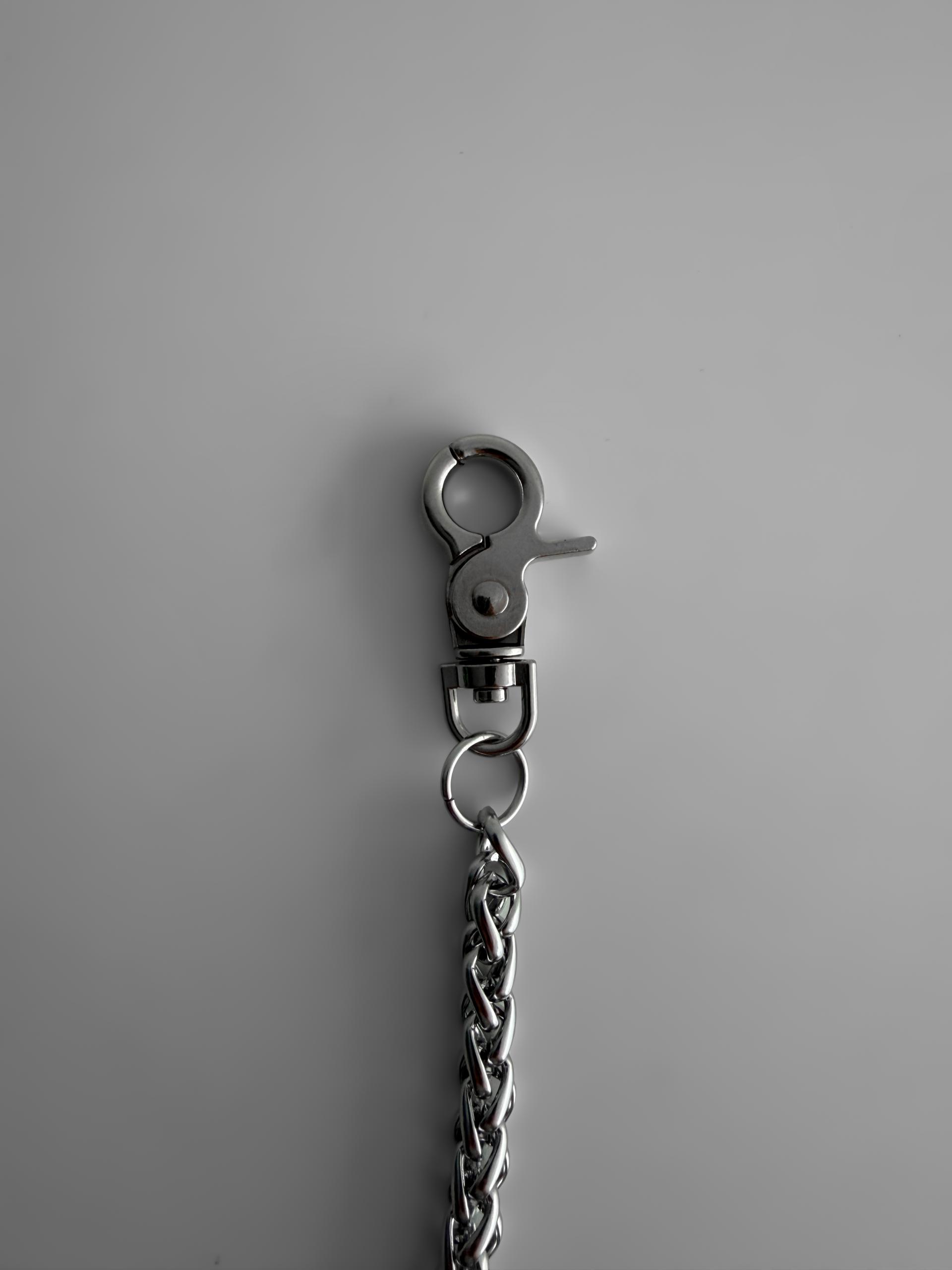 Metal link pants chain