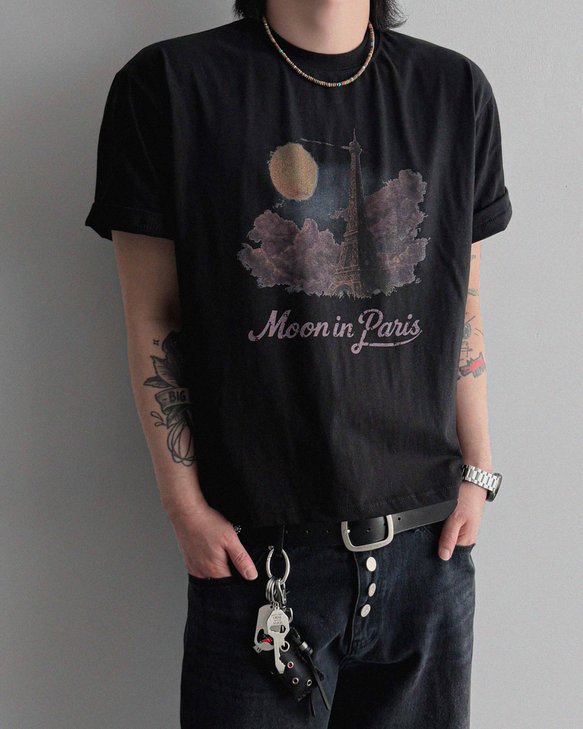 Paris moon crop half t