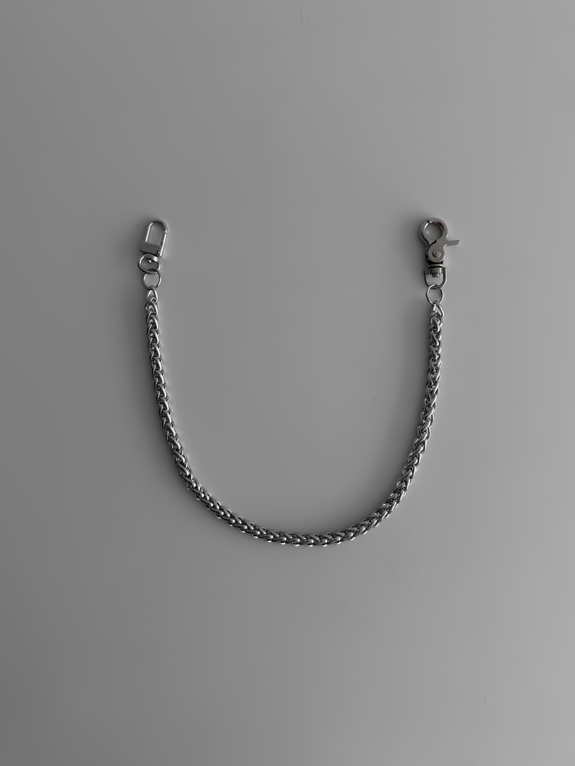 Metal link pants chain
