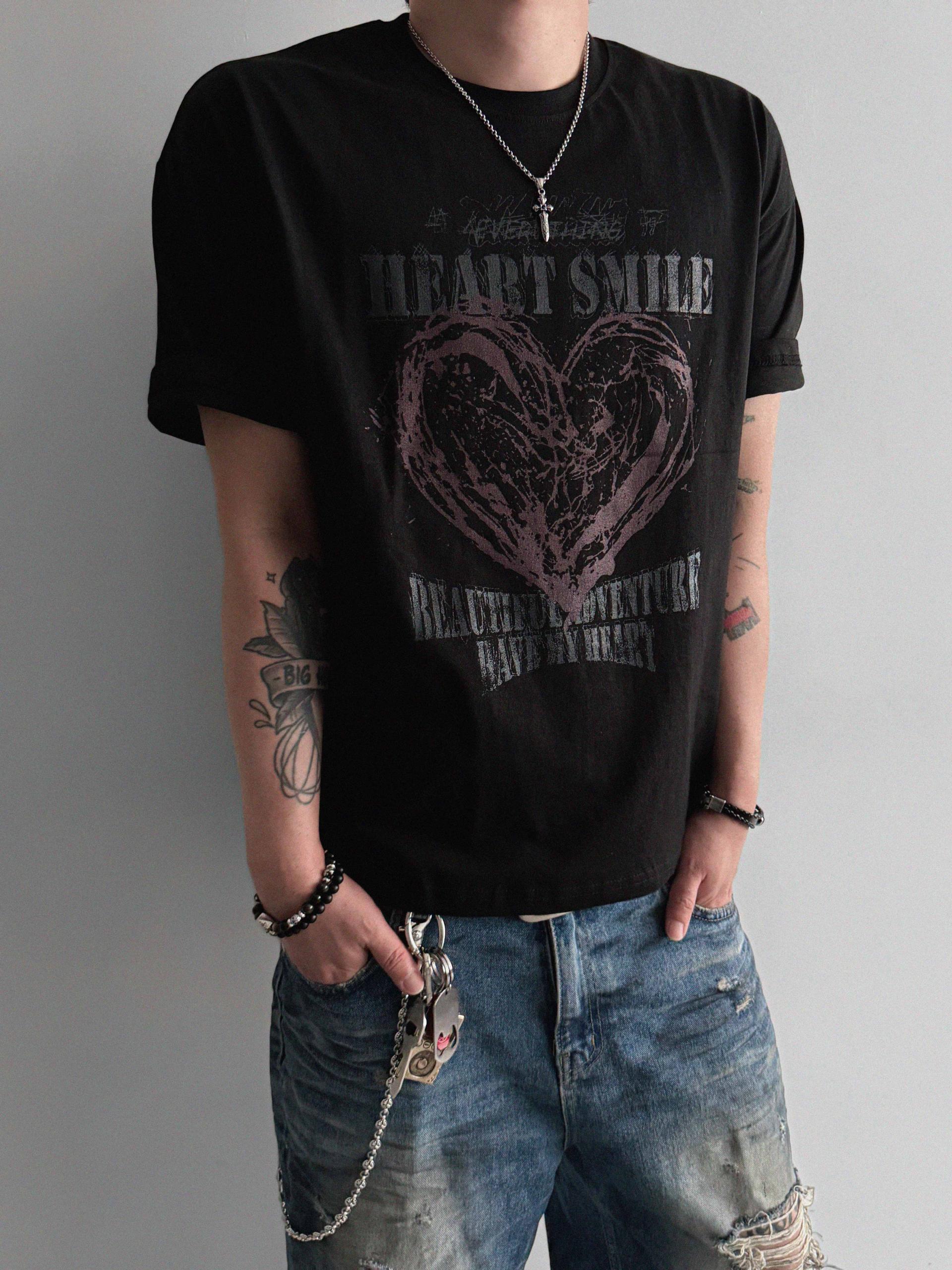 Gore heart half t