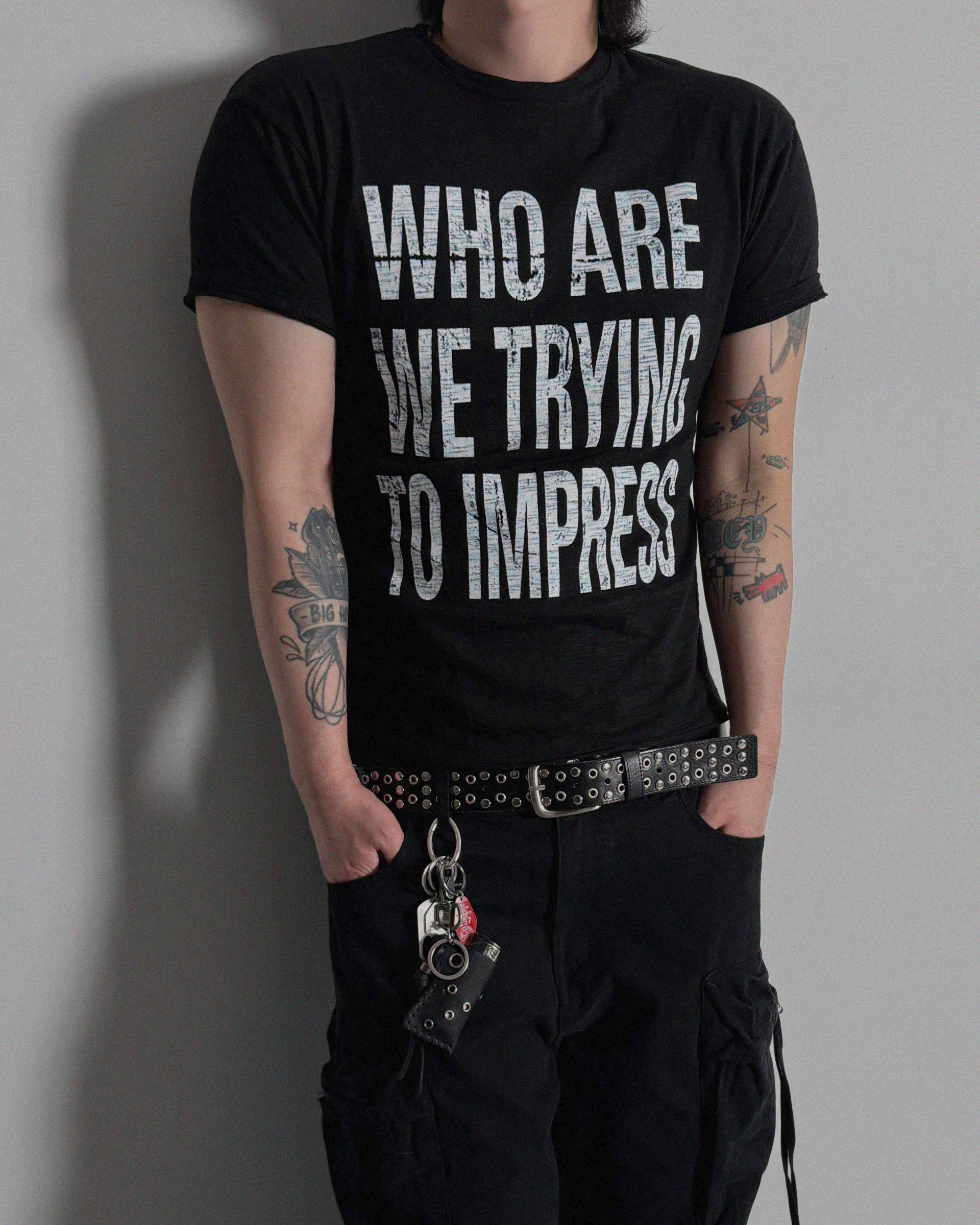 Impress slap muscle half t