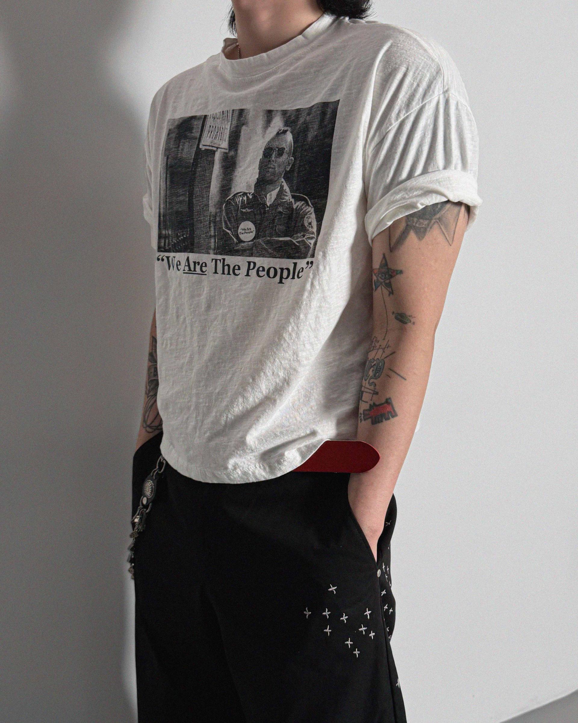 Vintage taxi slap crop half t