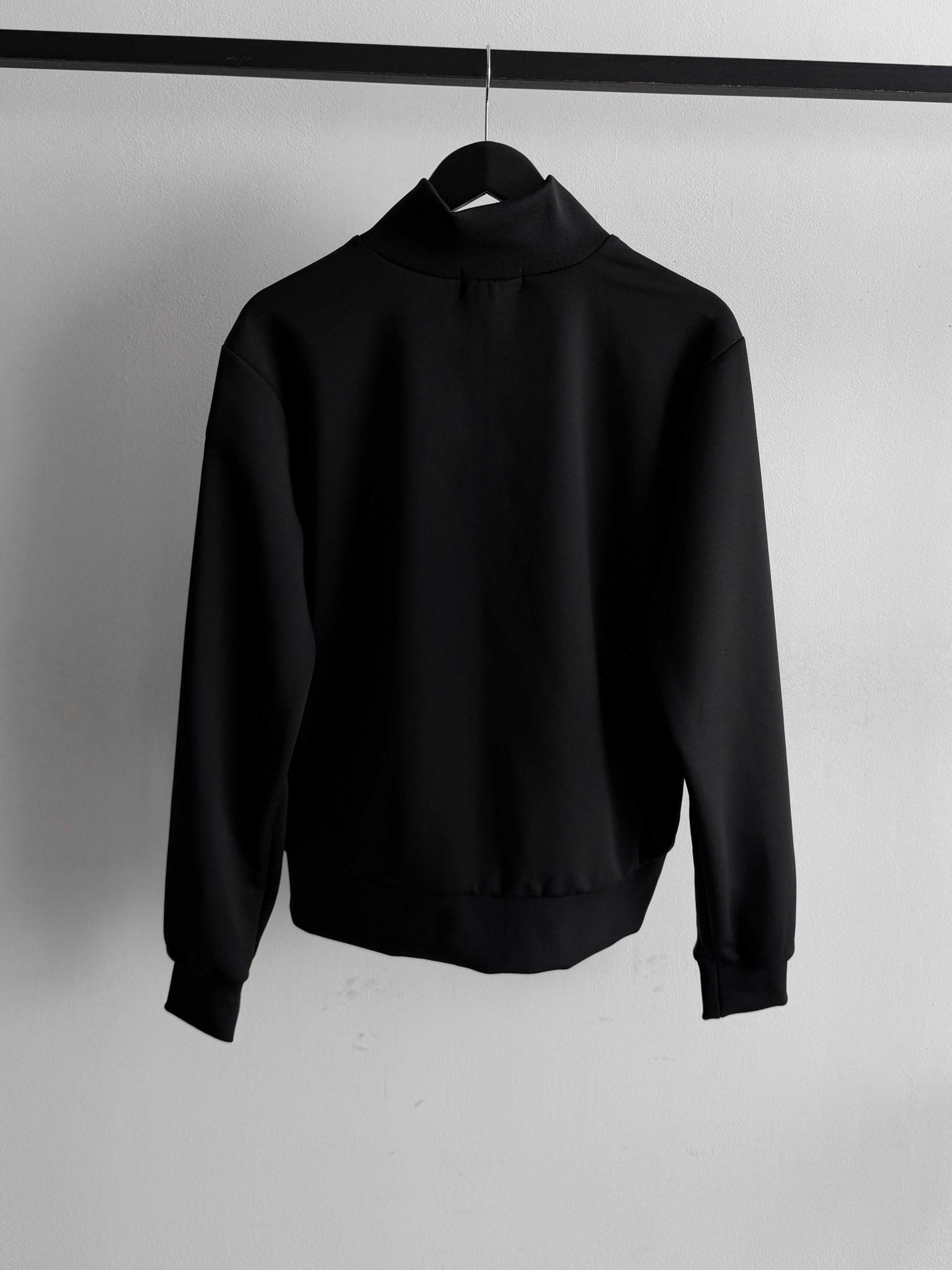 Cor embroidered jersey zip-up