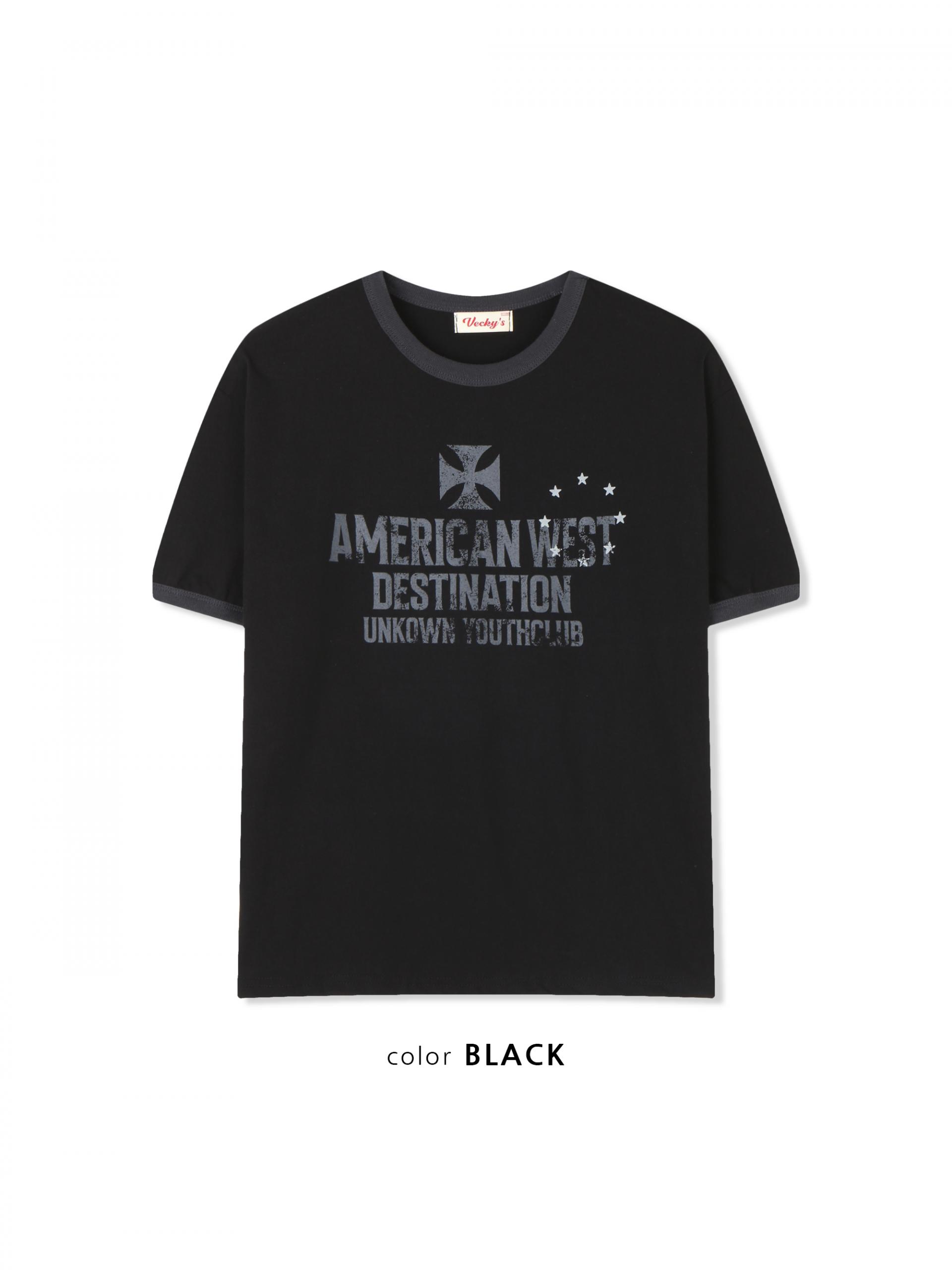 American ringer muscle crop half t