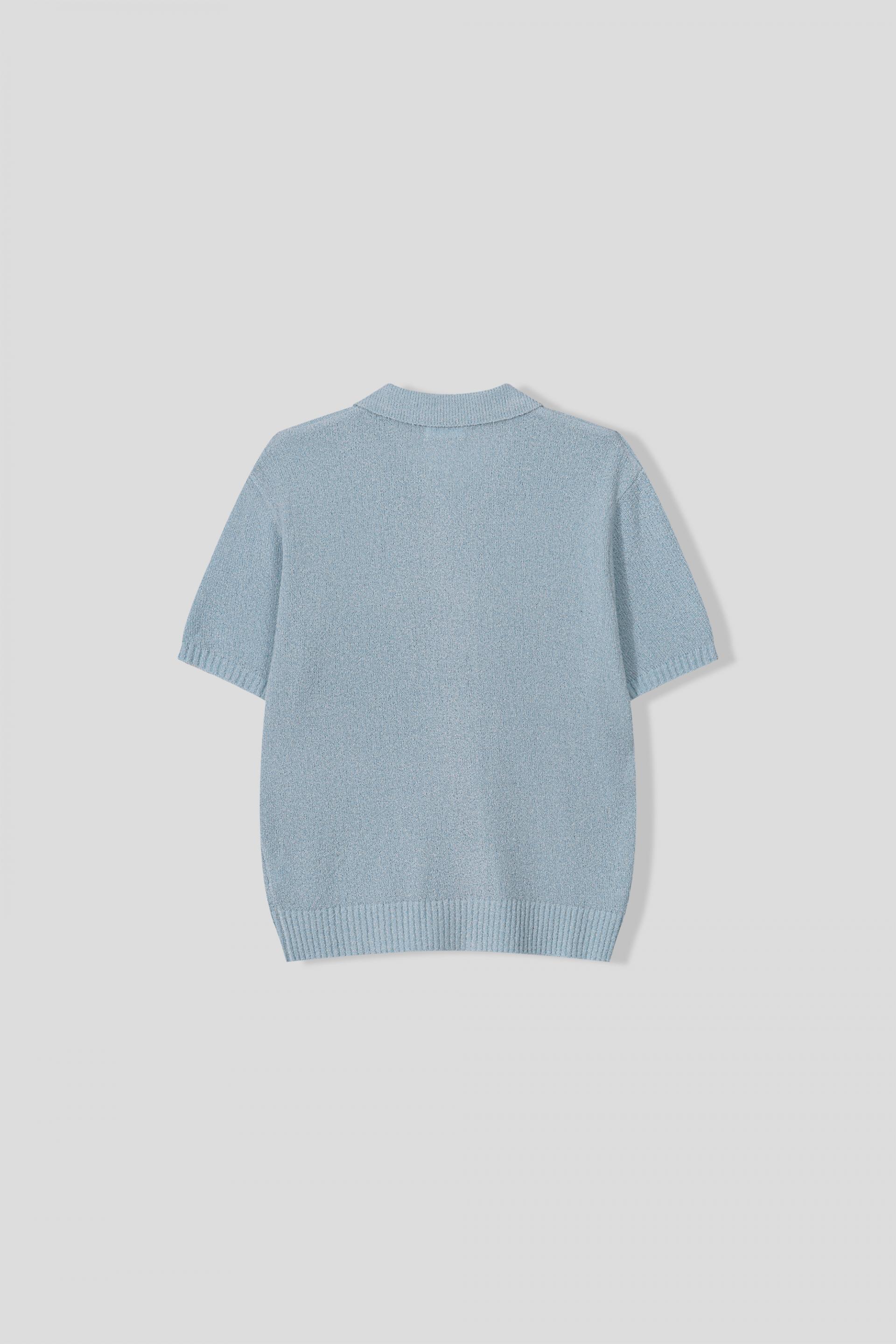 Boksaci boucle half cardigan