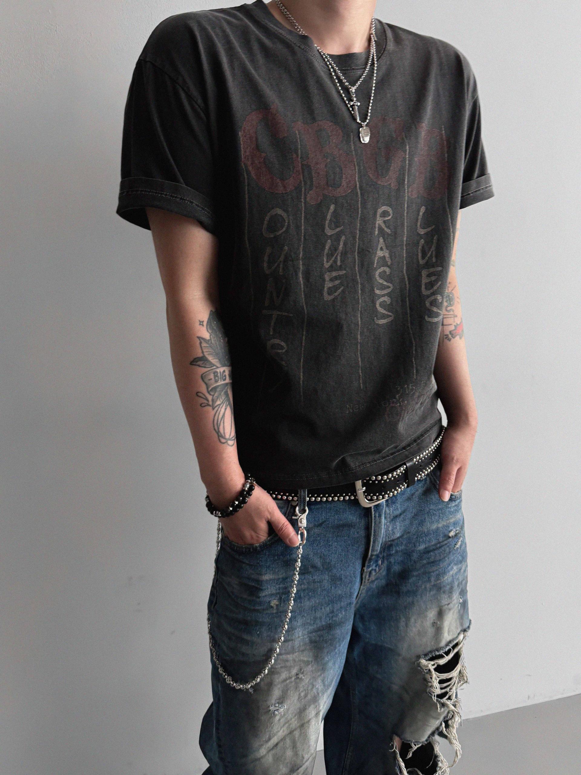 CBGB Pigment crop half t