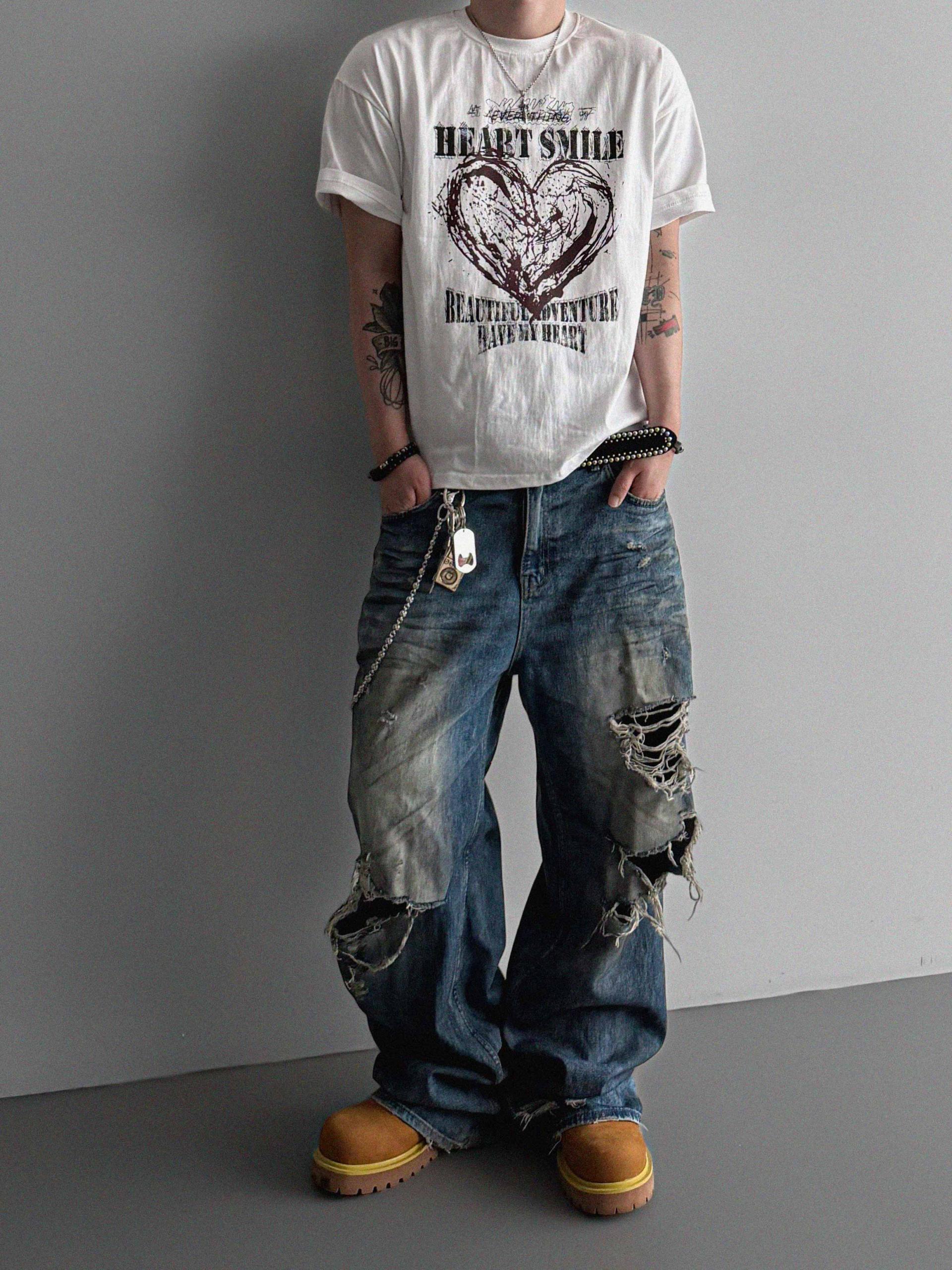 Gore heart half t