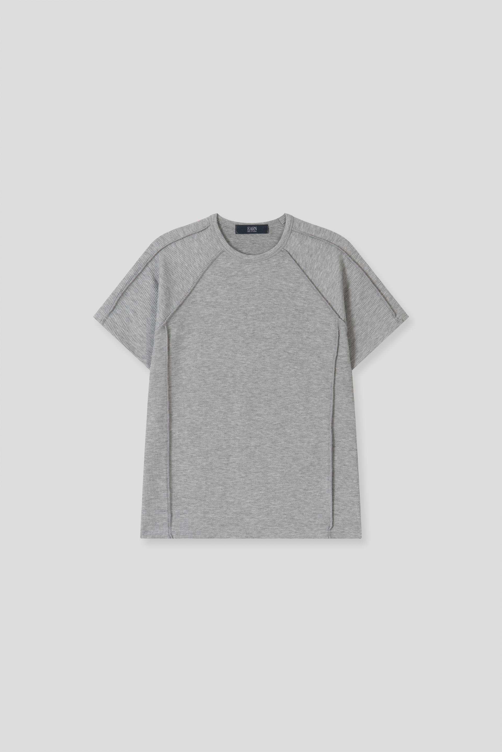 Outside incision ribbed muscle half t