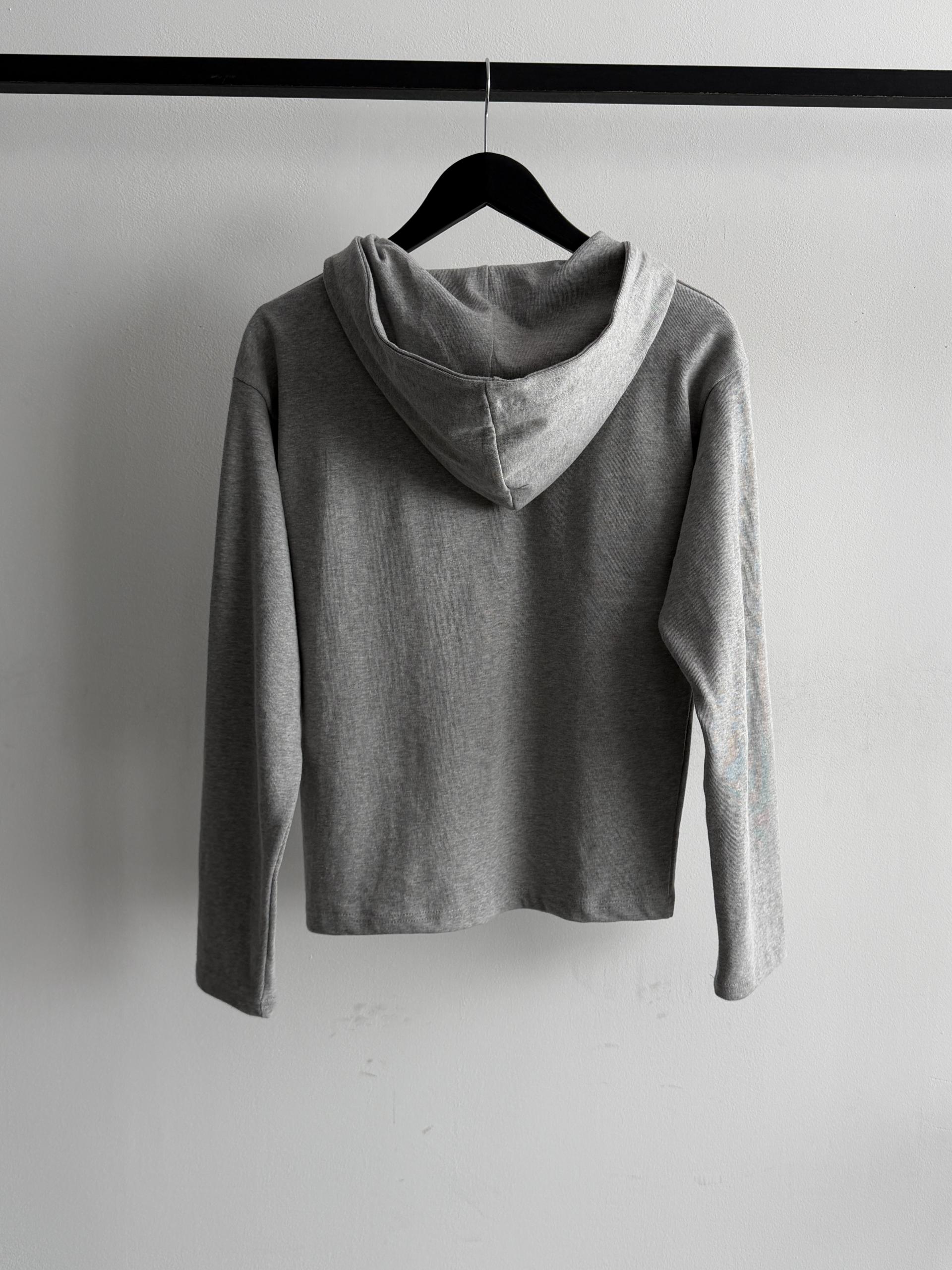 Aether pendant slim hood zip-up