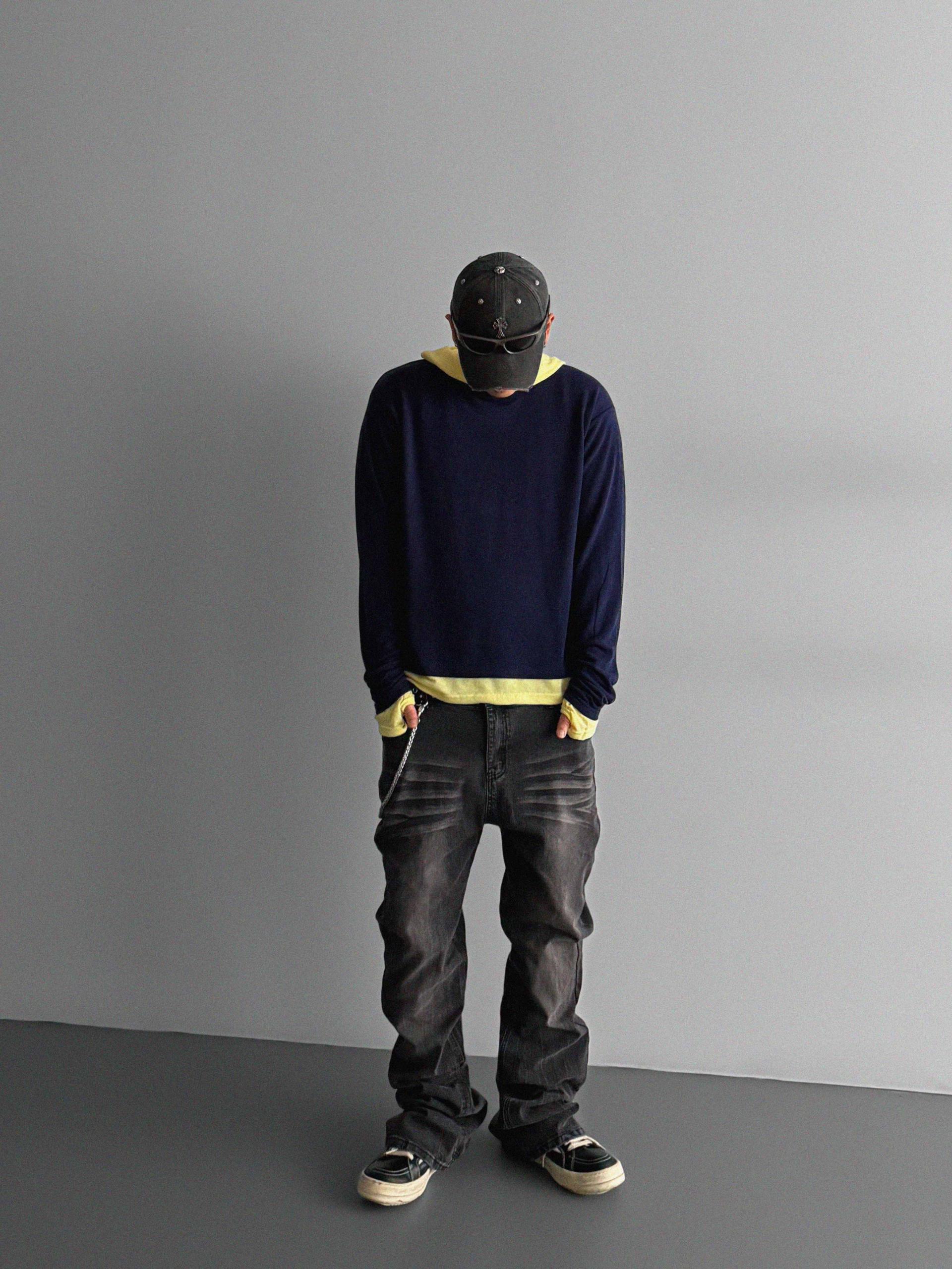 Index layered warmer hood t
