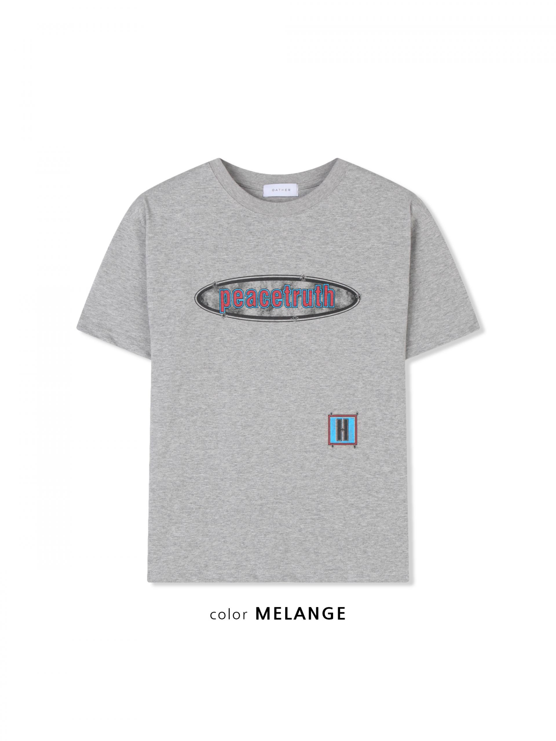 Peace crop half t