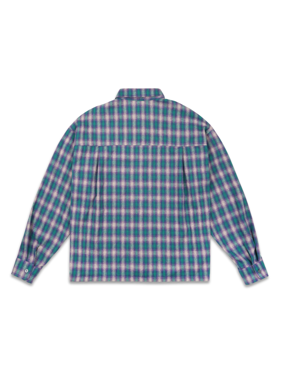 Opal crop check shirt