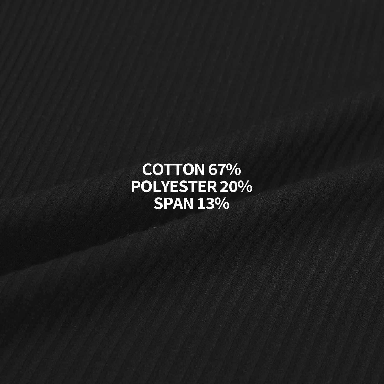 Solid ribbed raglan muscle t