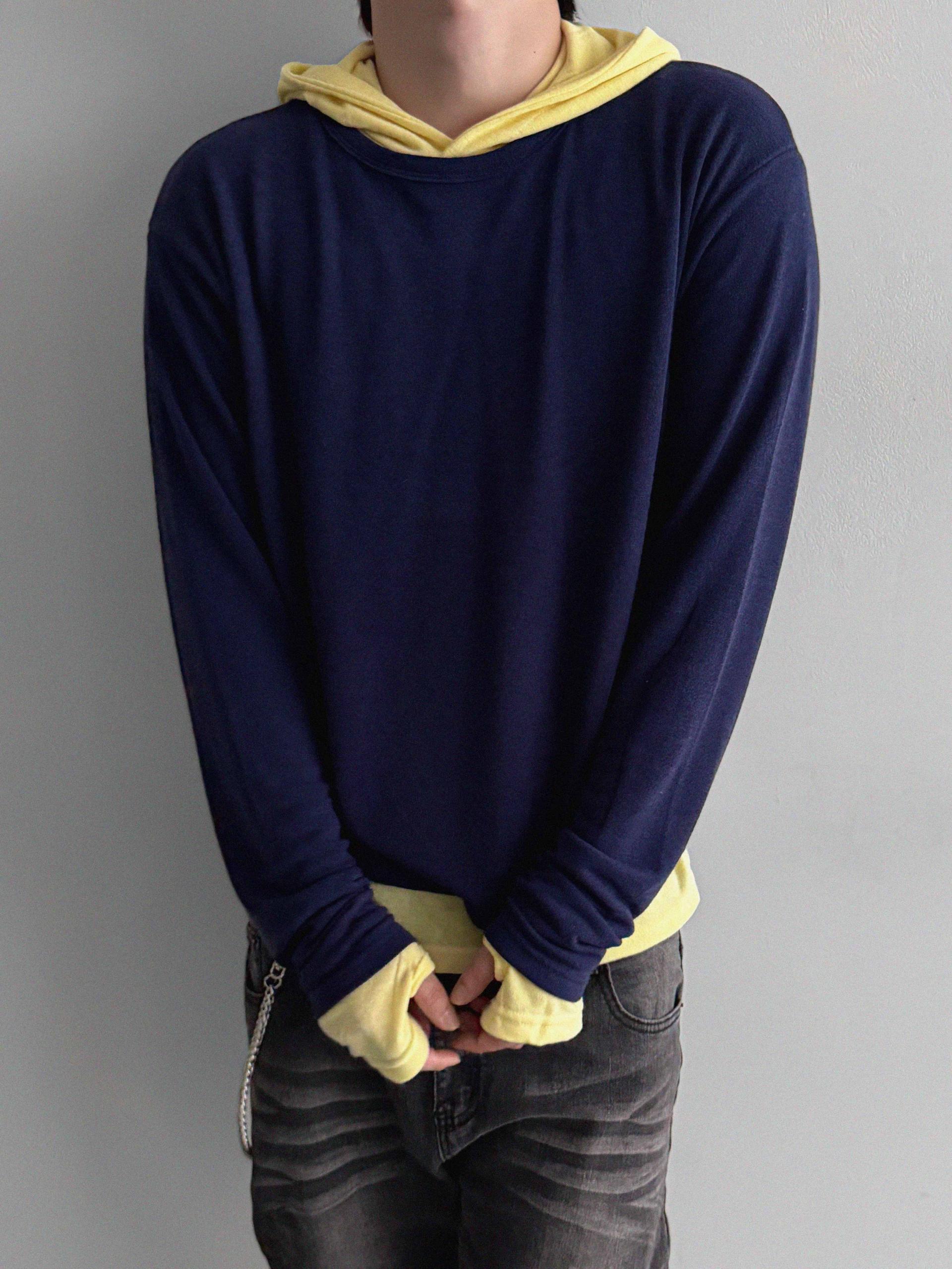 Index layered warmer hood t