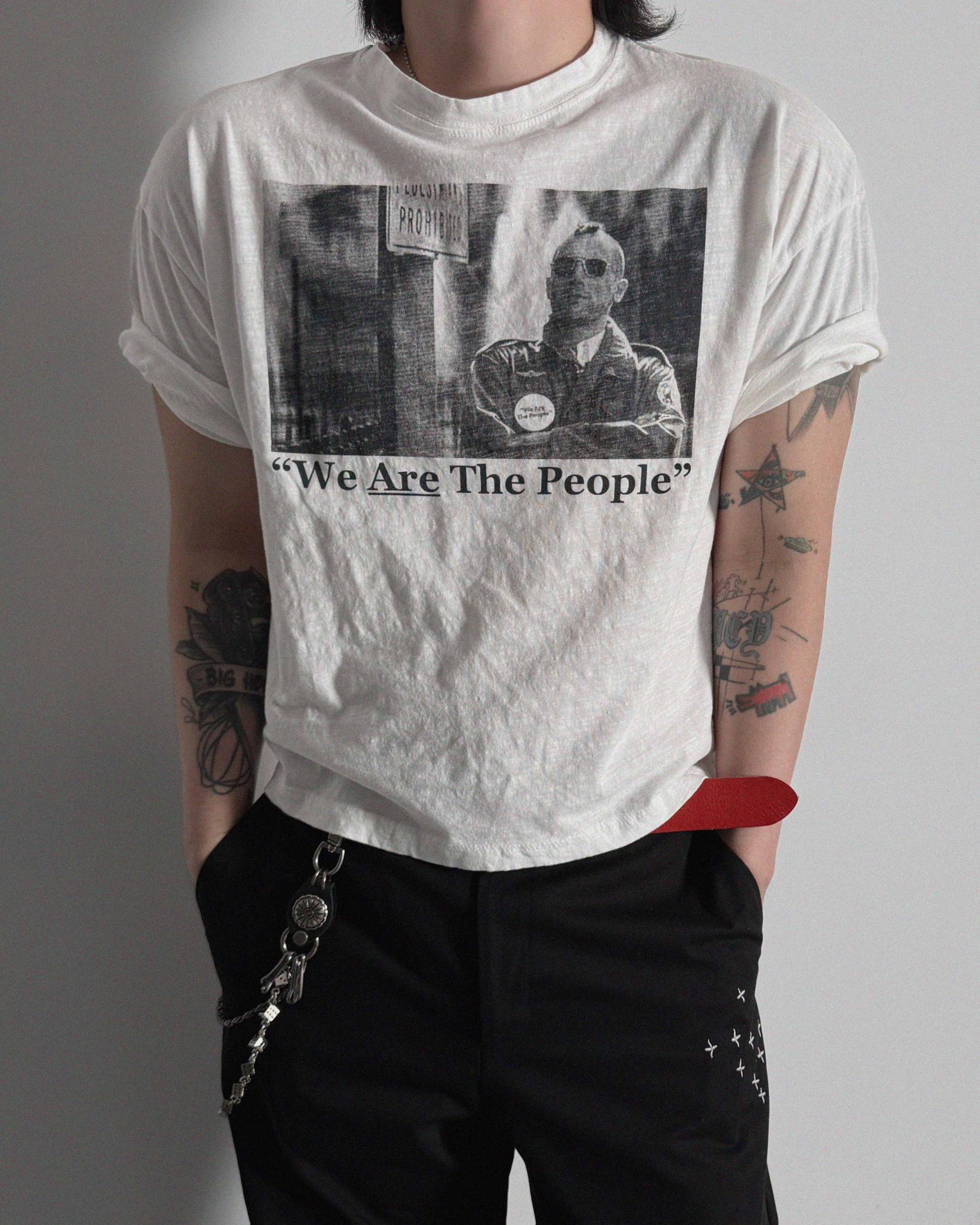Vintage taxi slap crop half t