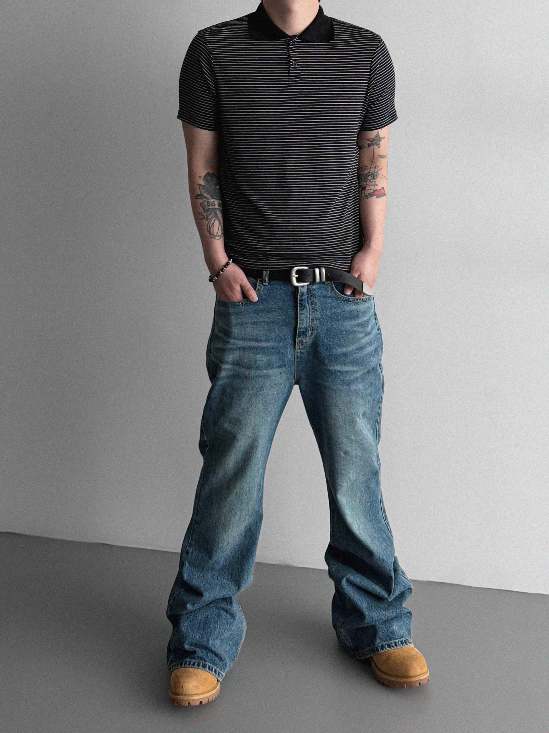 Cult collar half t