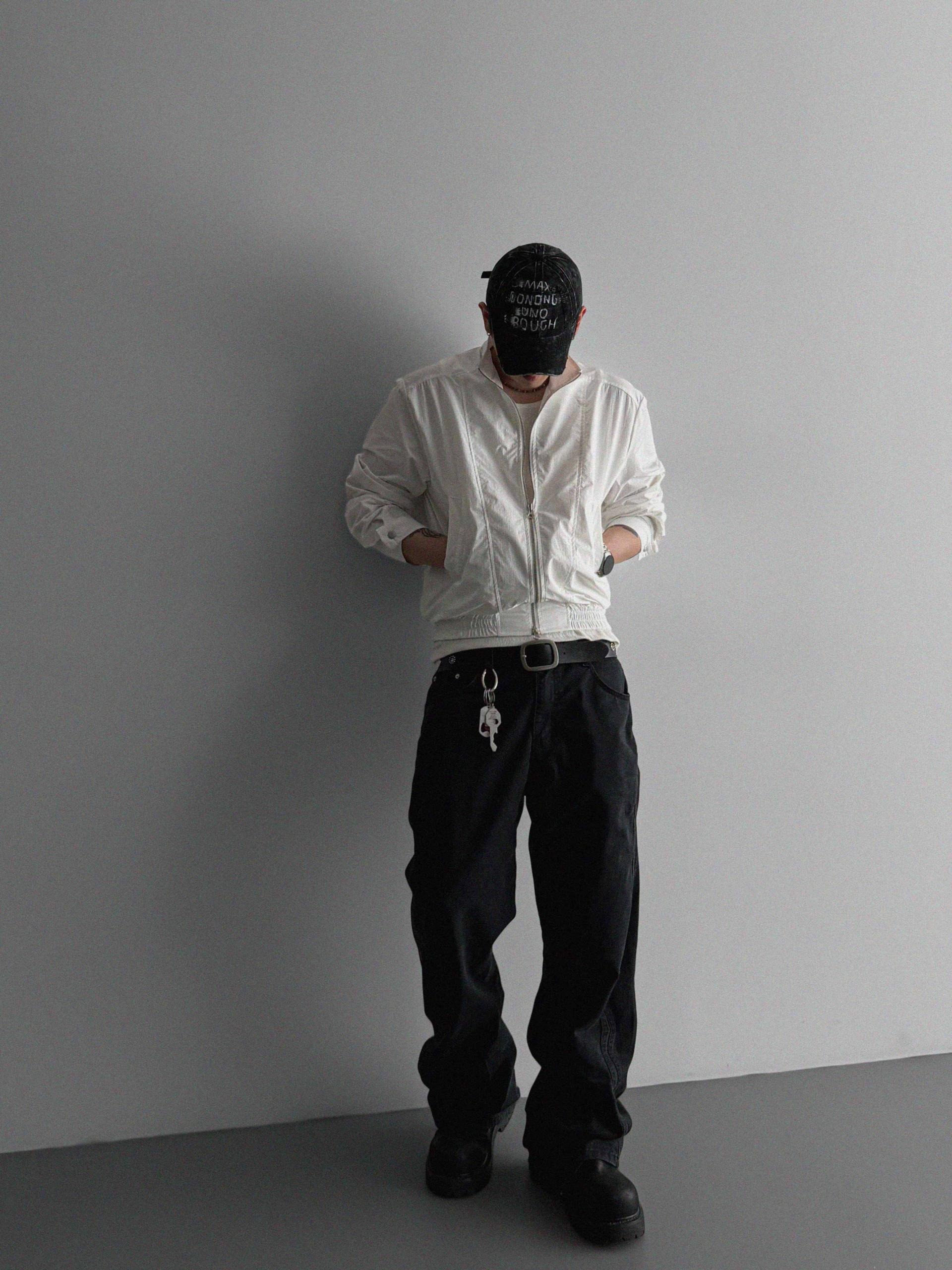 Summer nylon crop jacket
