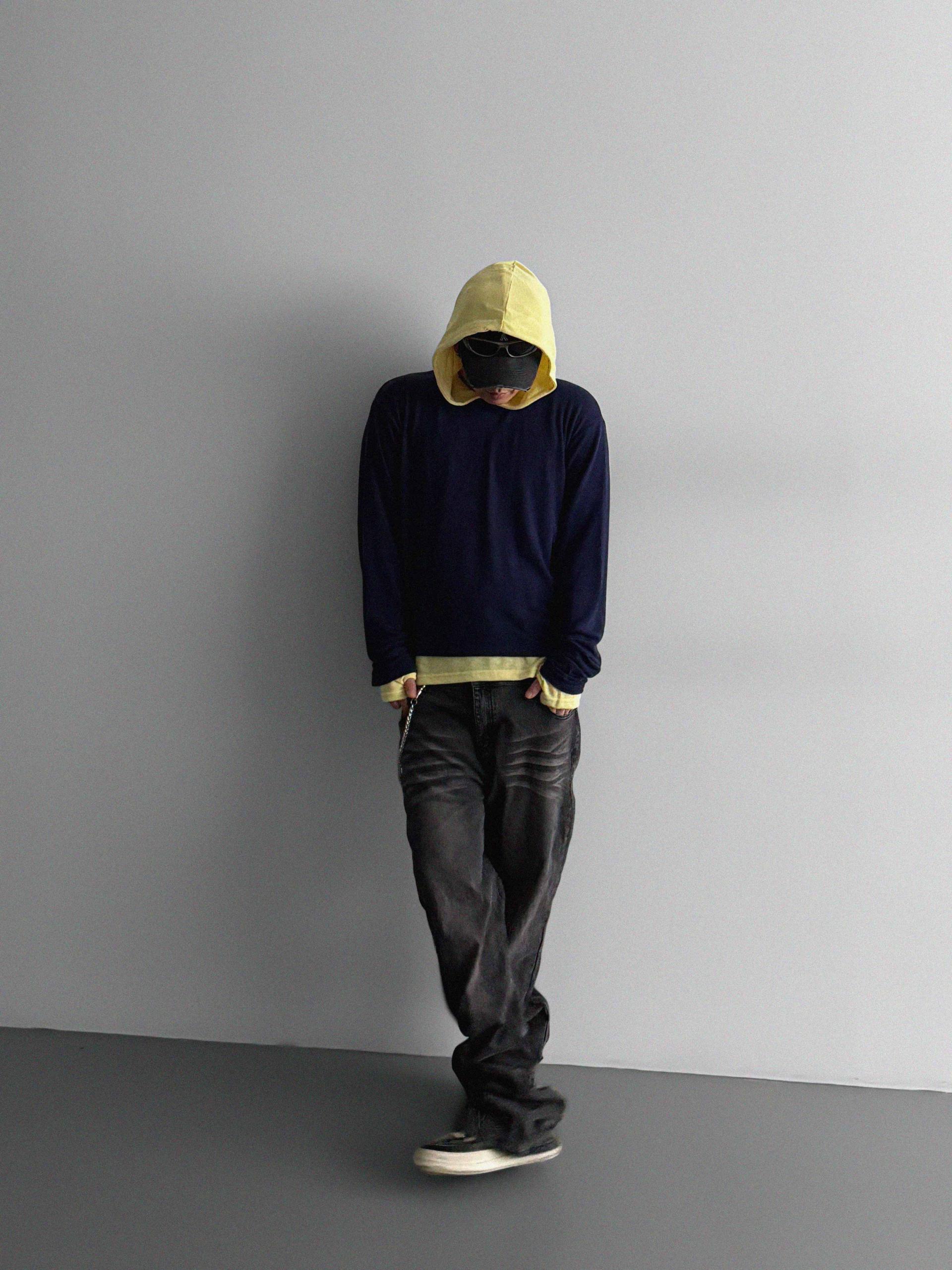 Index layered warmer hood t