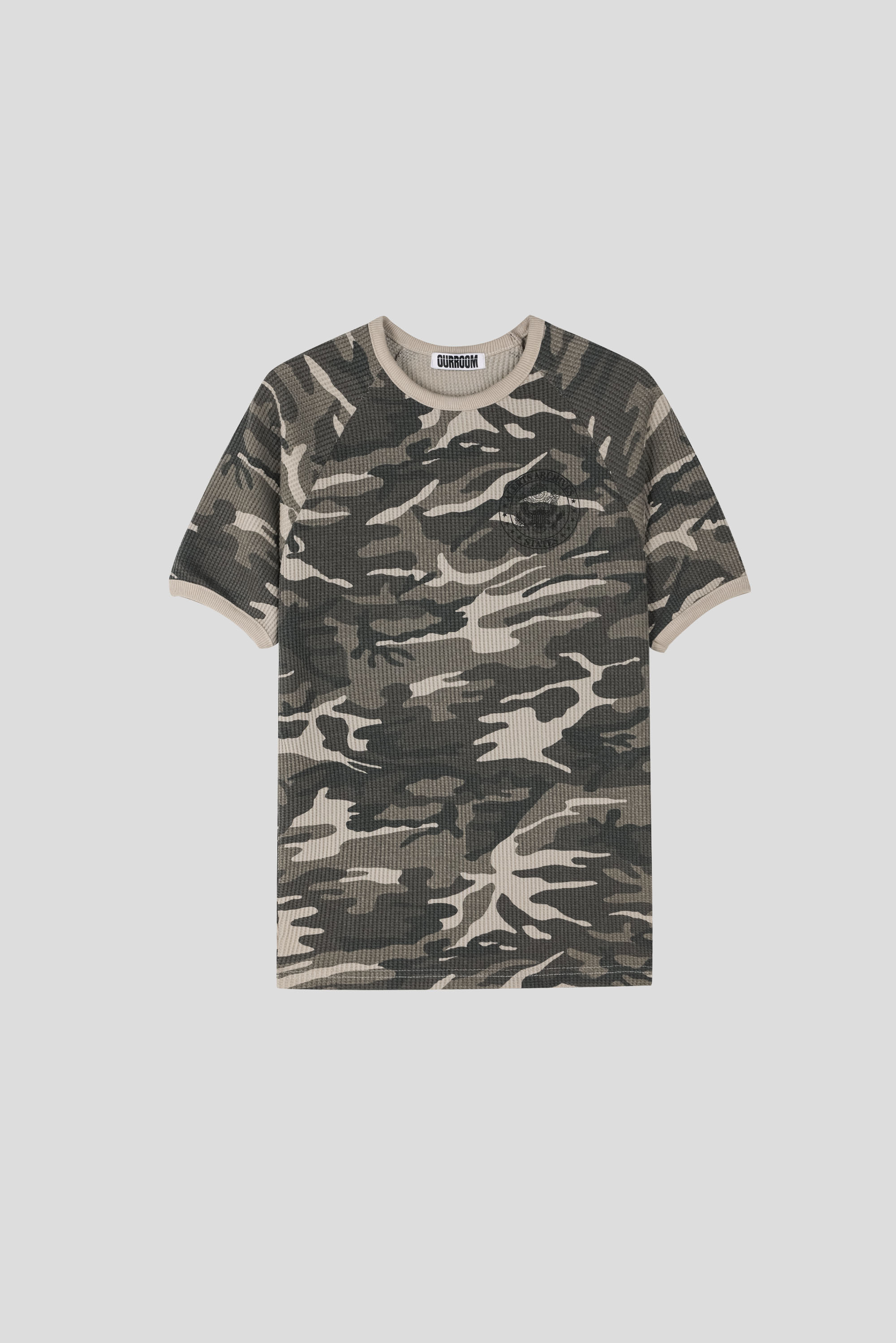 SEAL waffle muscle half t