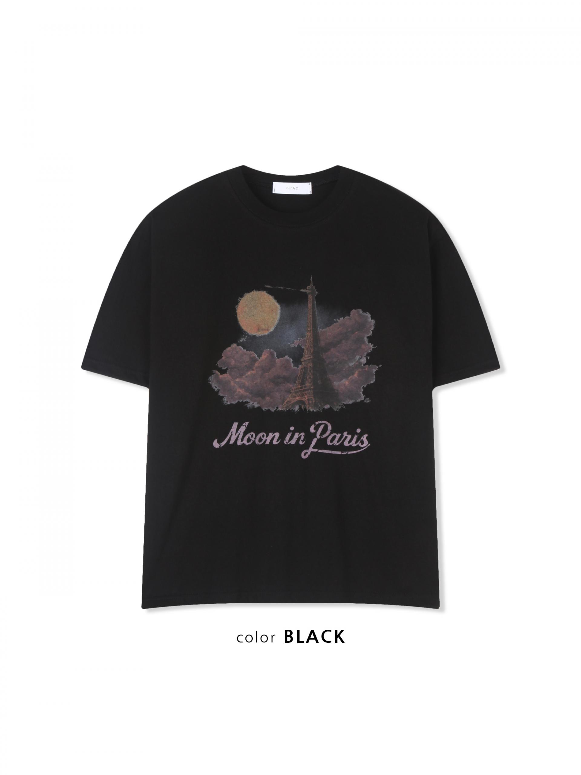 Paris moon crop half t