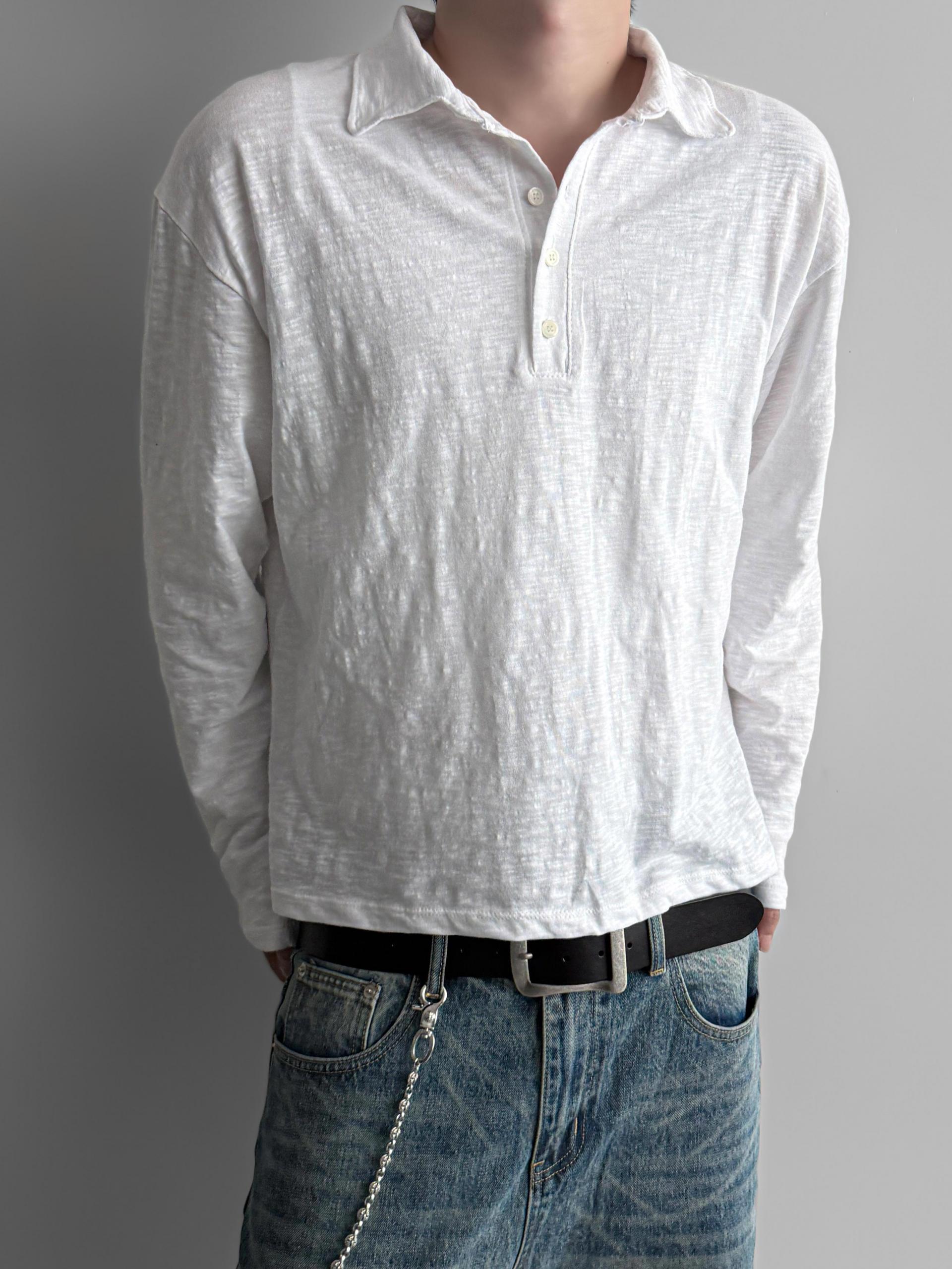 Slab 5 button collar t