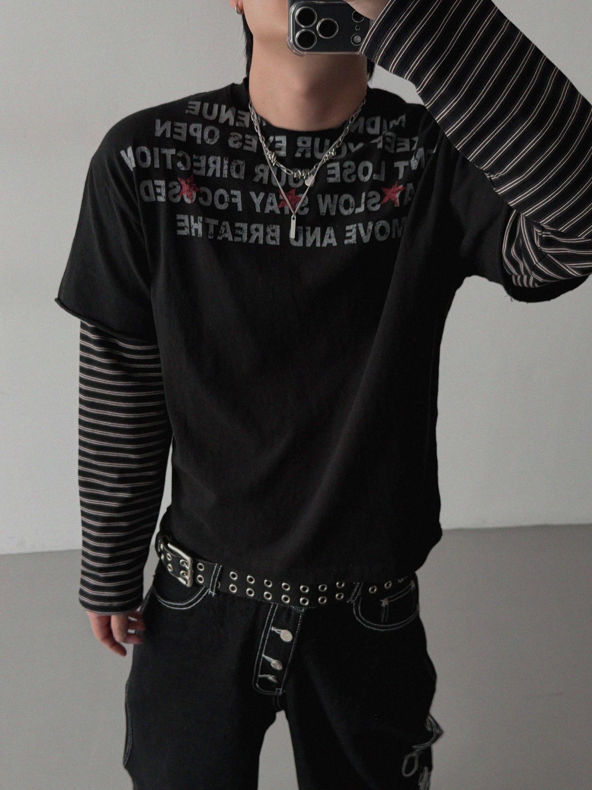 Avenue layered crop t