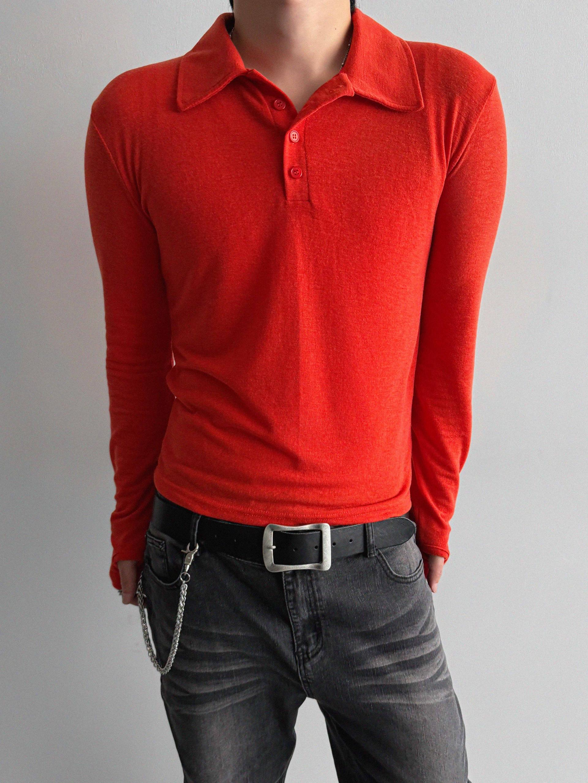 Blank slim warmer collar t