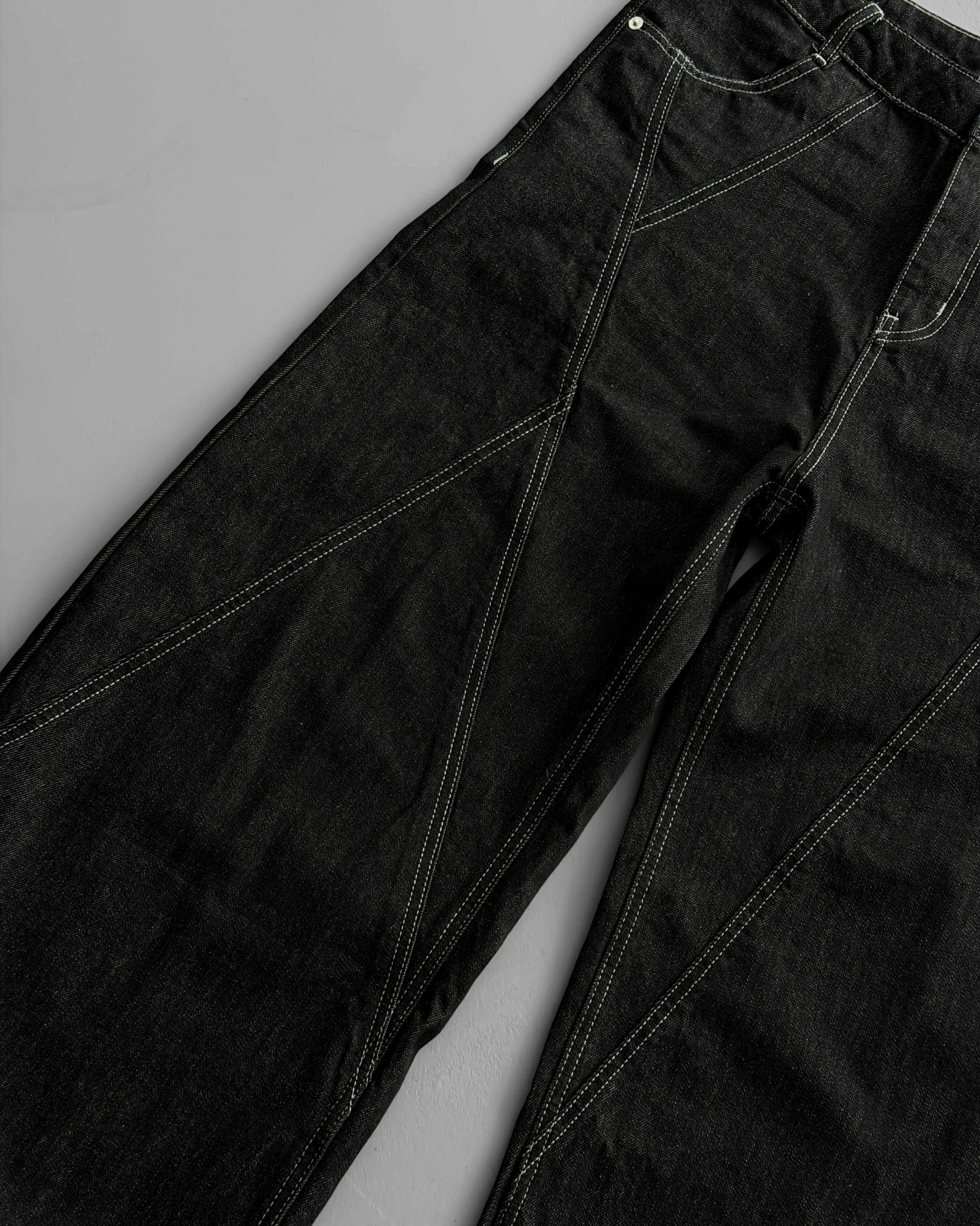 Excl Stitch denim pants