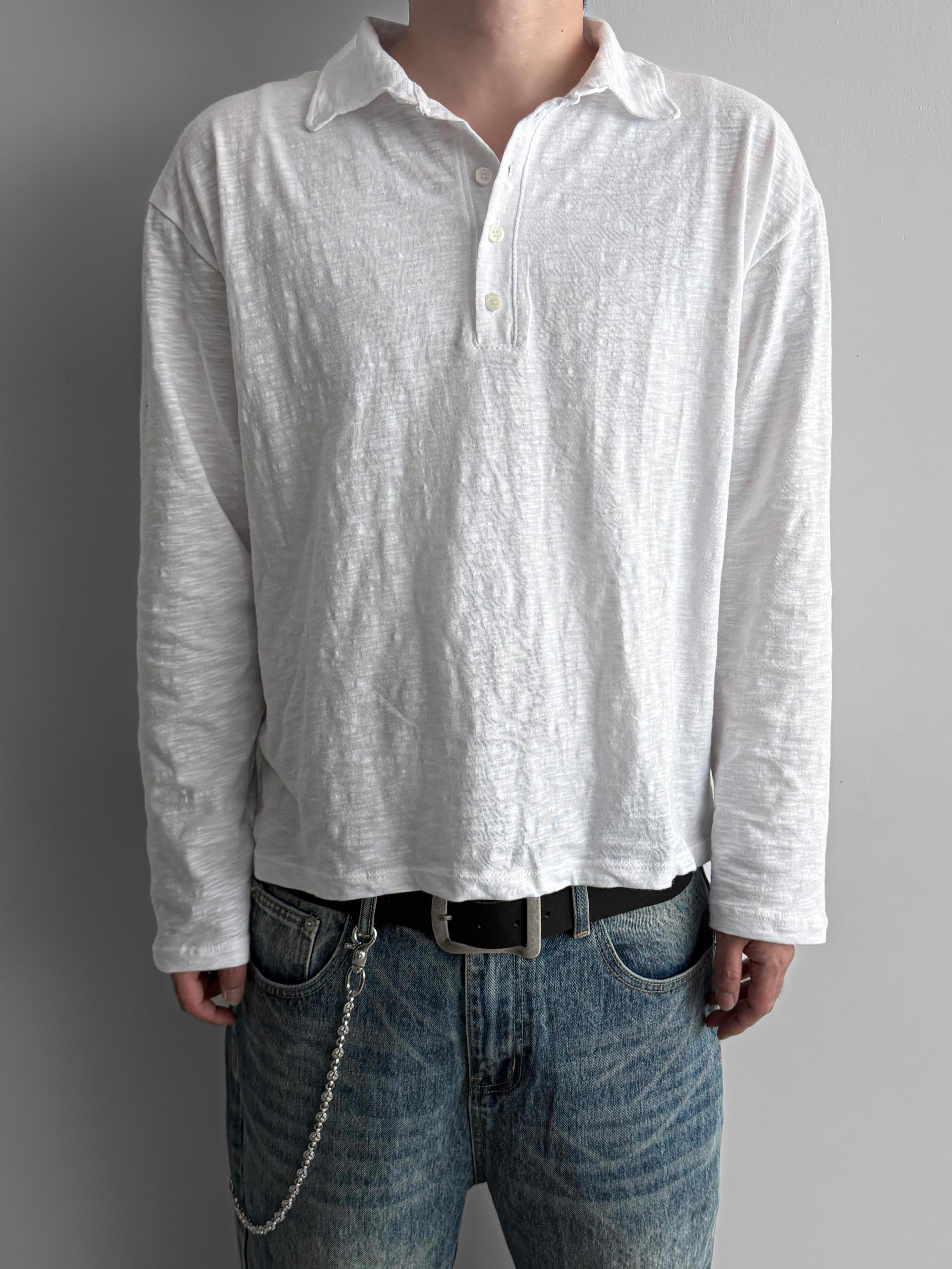 Slab 5 button collar t