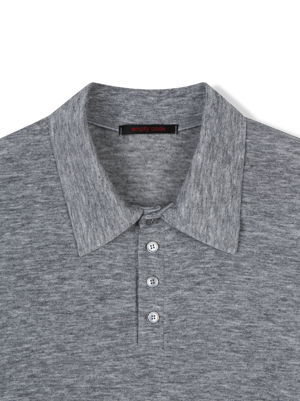 Blank slim warmer collar t