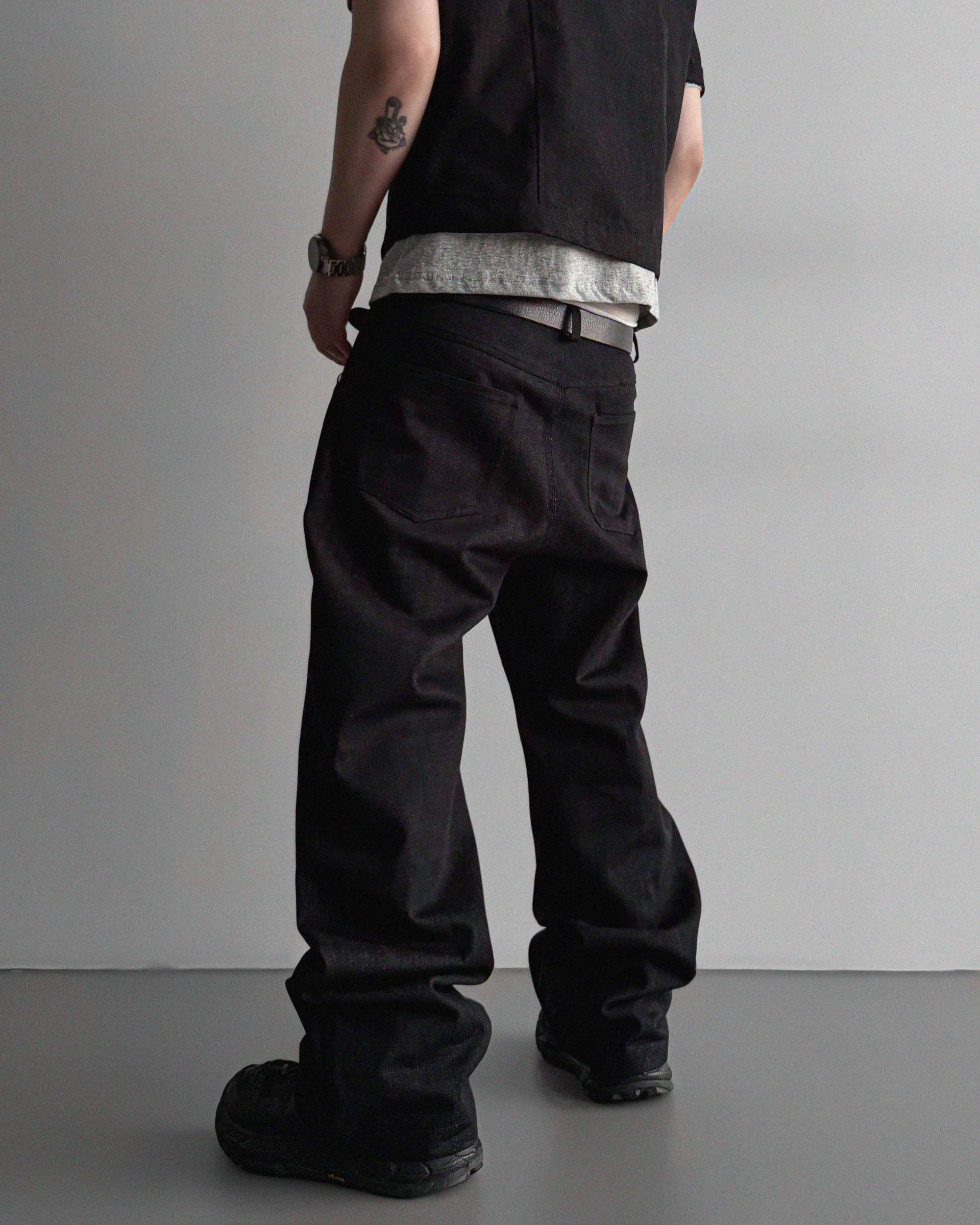 Core non fade sagging jeans