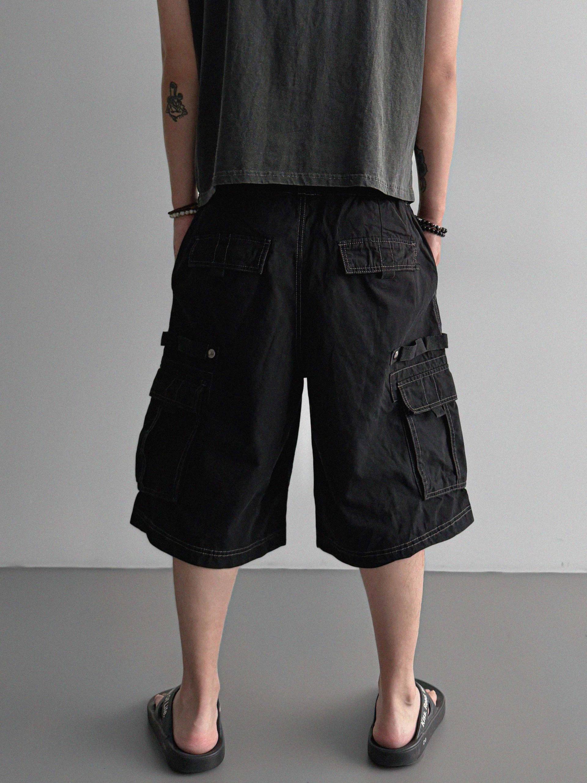 forsed cargo bermuda pants